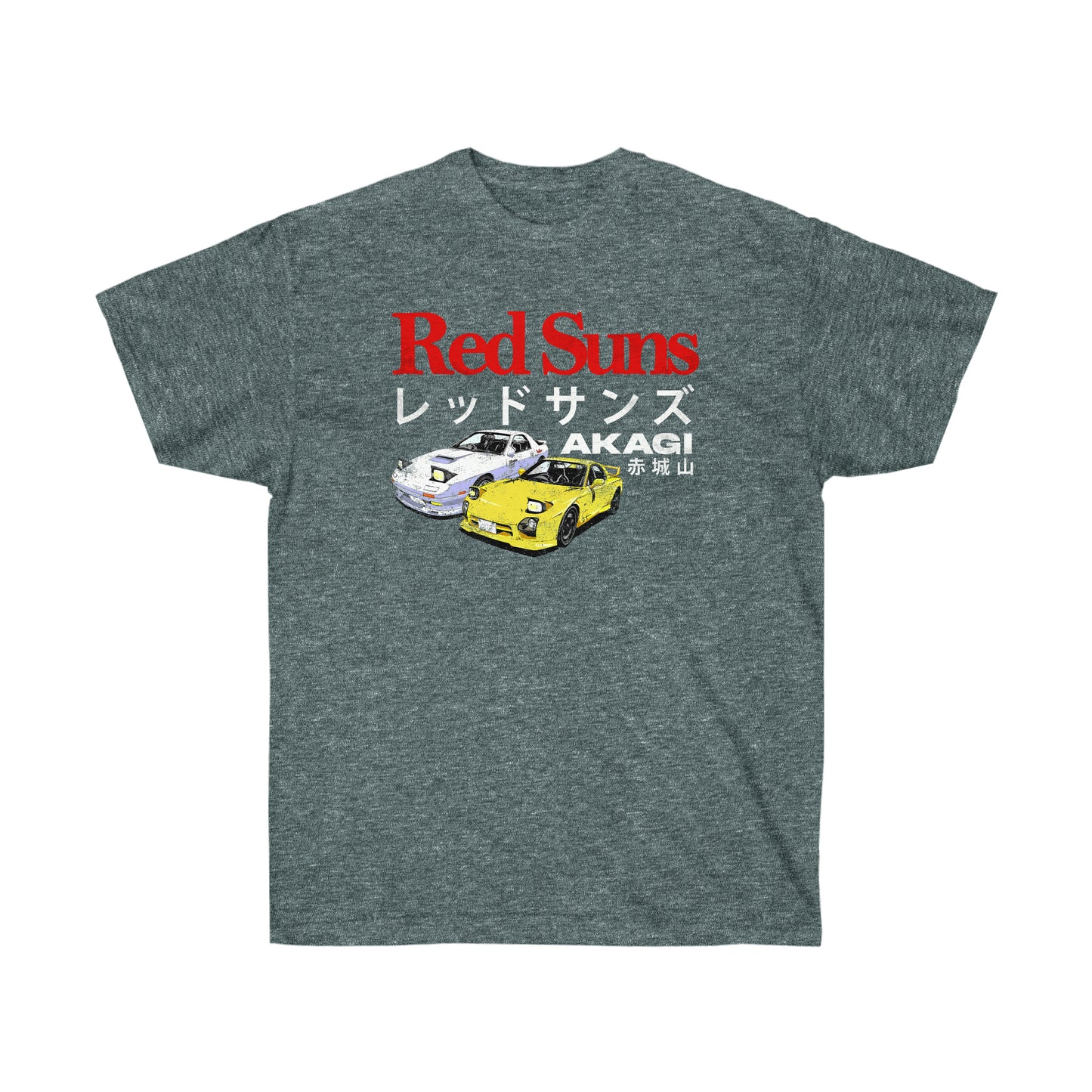 Akagis RedSuns T-Shirt JDM Racing Drifting Race D shirt