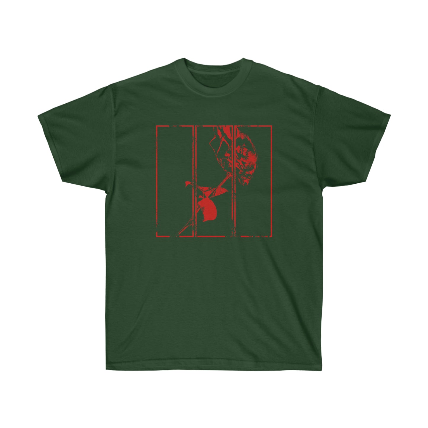 Dead Roses shirt Fire Alternative Clothing Gothic Grunge Clothes Pastel Goth Tee Edgy Clothes E-Girl E-boy Emo Red Roses streetwear