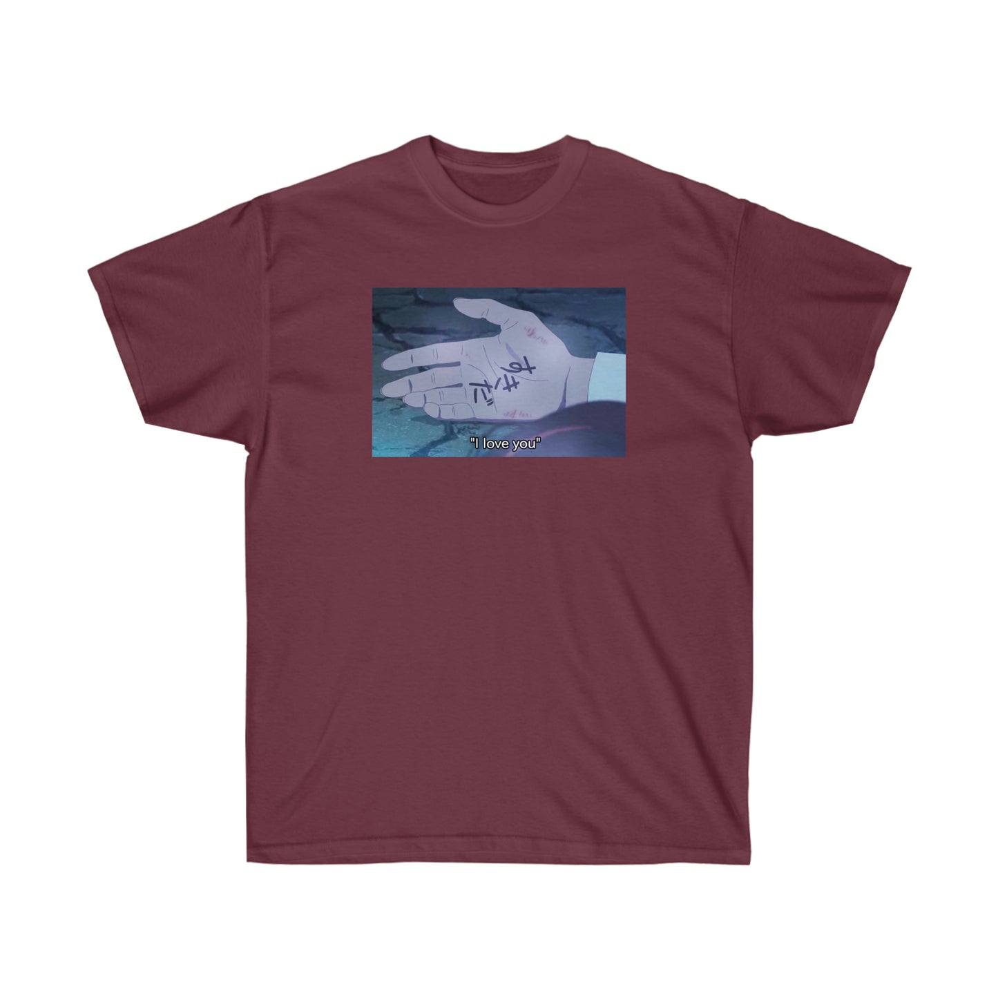 I Love You shirt aesthetic | Kimi wa T-Shirt Shirt | tumblr anime shirt | anime t shirt anime clothing kimi no your name "I Love You"