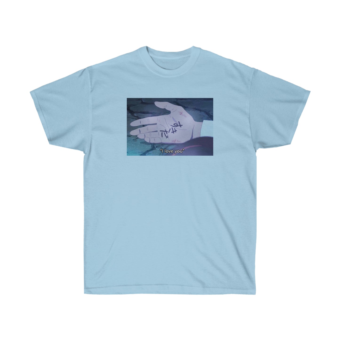 I Love You shirt aesthetic | Kimi wa T-Shirt Shirt | tumblr anime shirt | anime t shirt anime clothing kimi no your name "I Love You"