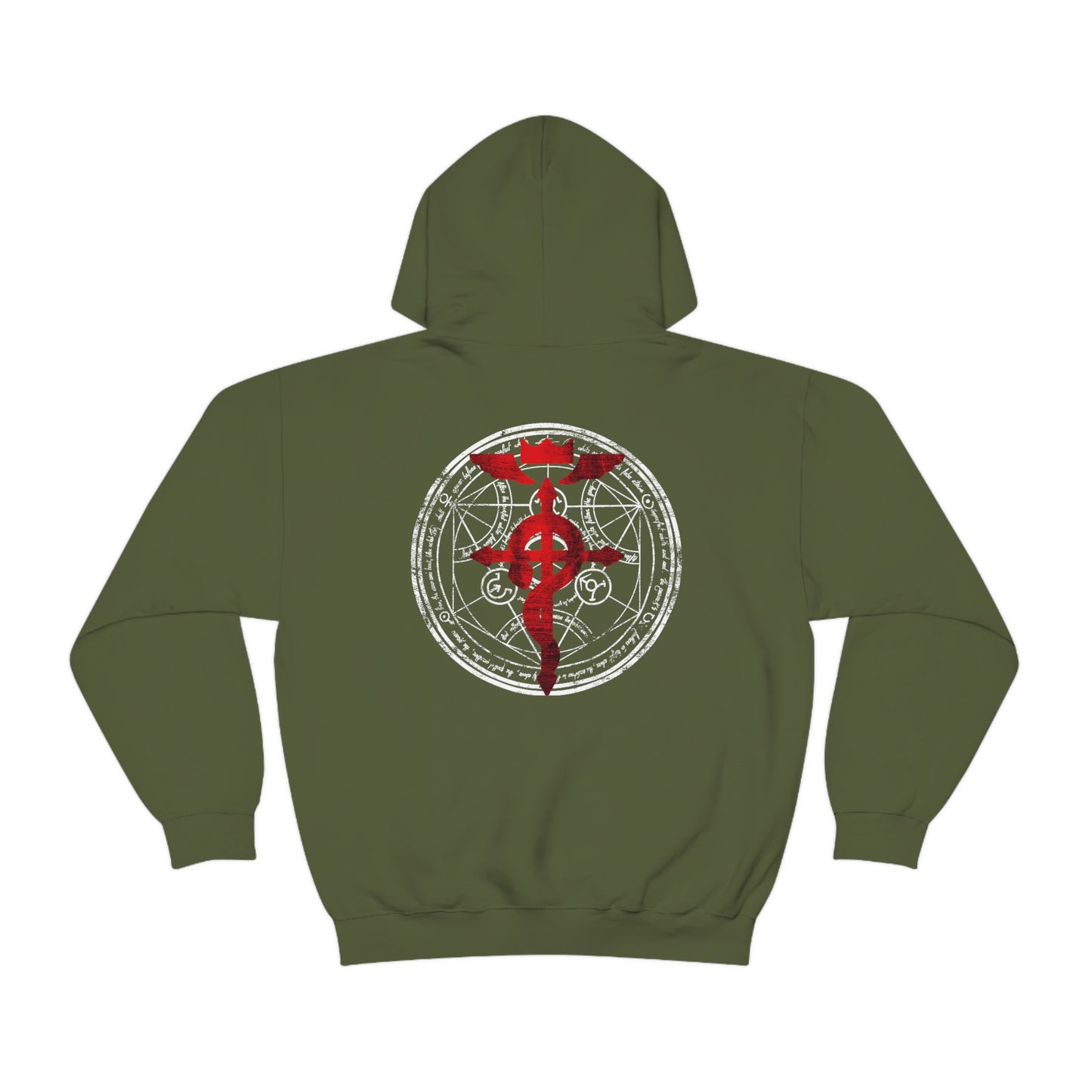 FMAs Symbol front back Hoodie Men Women Homunculus Alchemists