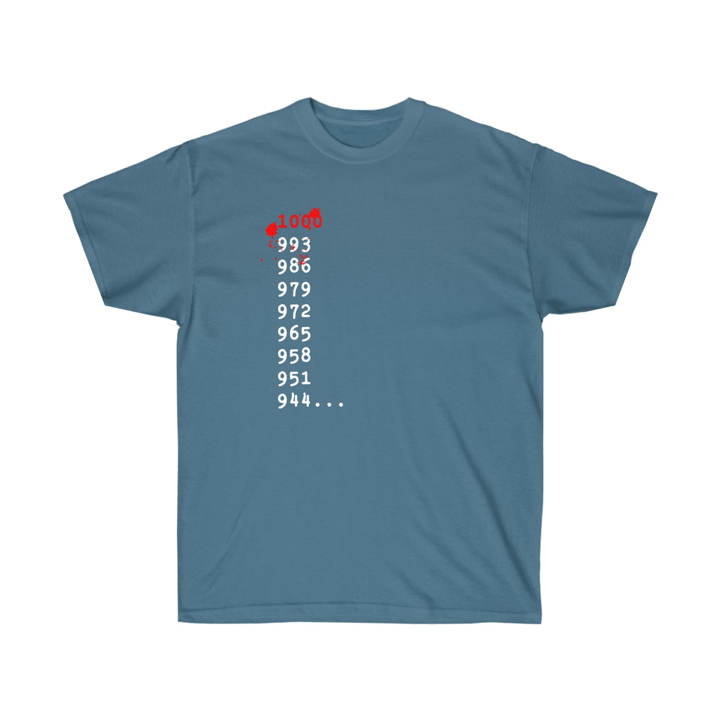What's 1000 Minus 7? shirt T-Shirt 1000 - 7 Tokyo