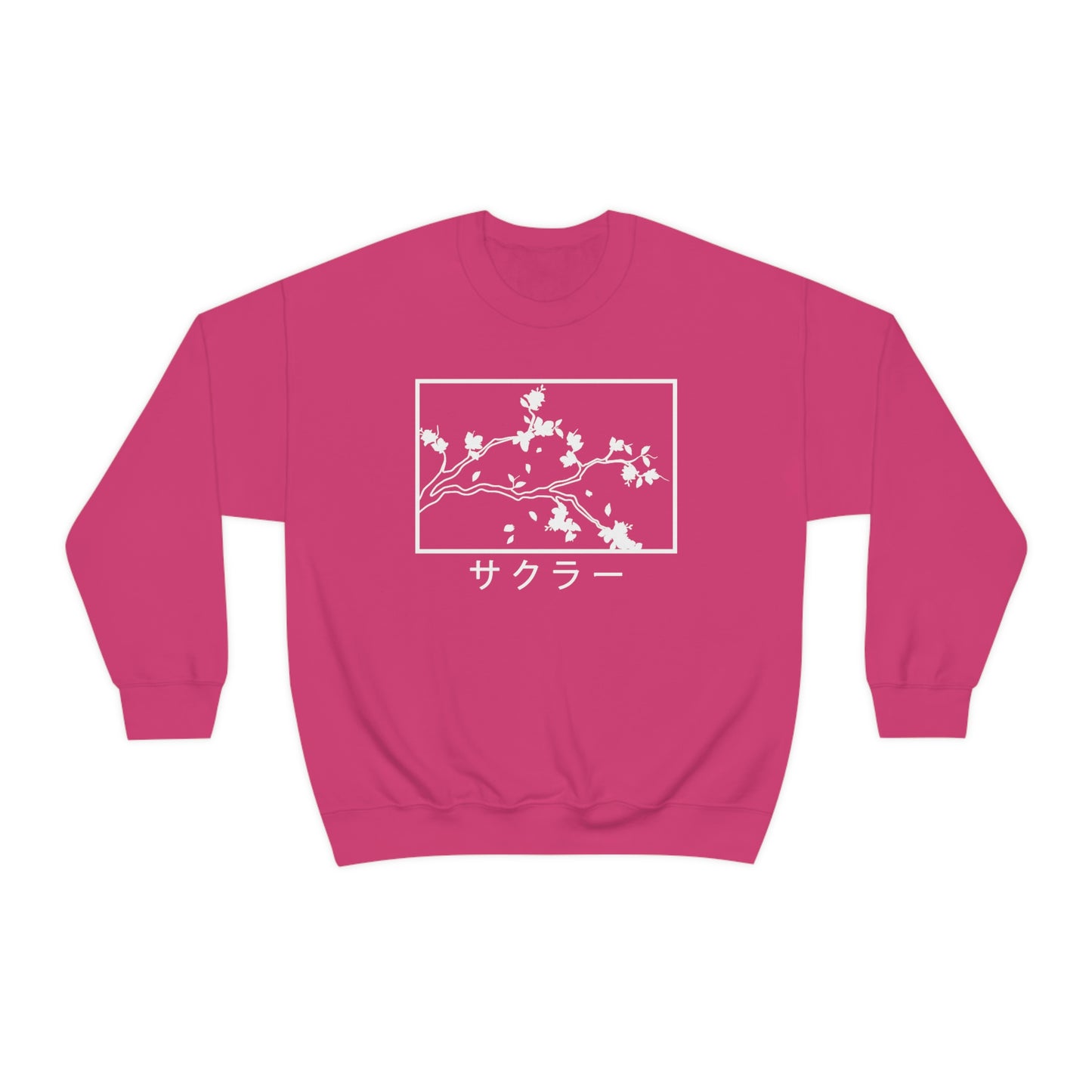 Sakura aesthetic Sweatshirt minimal minimalist Japan Sweater crewneck