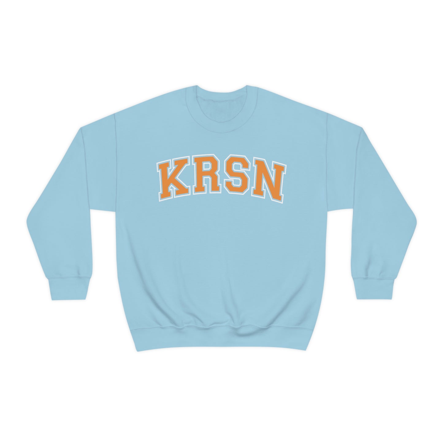 KRSN Crewneck Sweatshirt Volleyball College Nekomas KRSN High Volleyball Club FLY Karasuns sweater