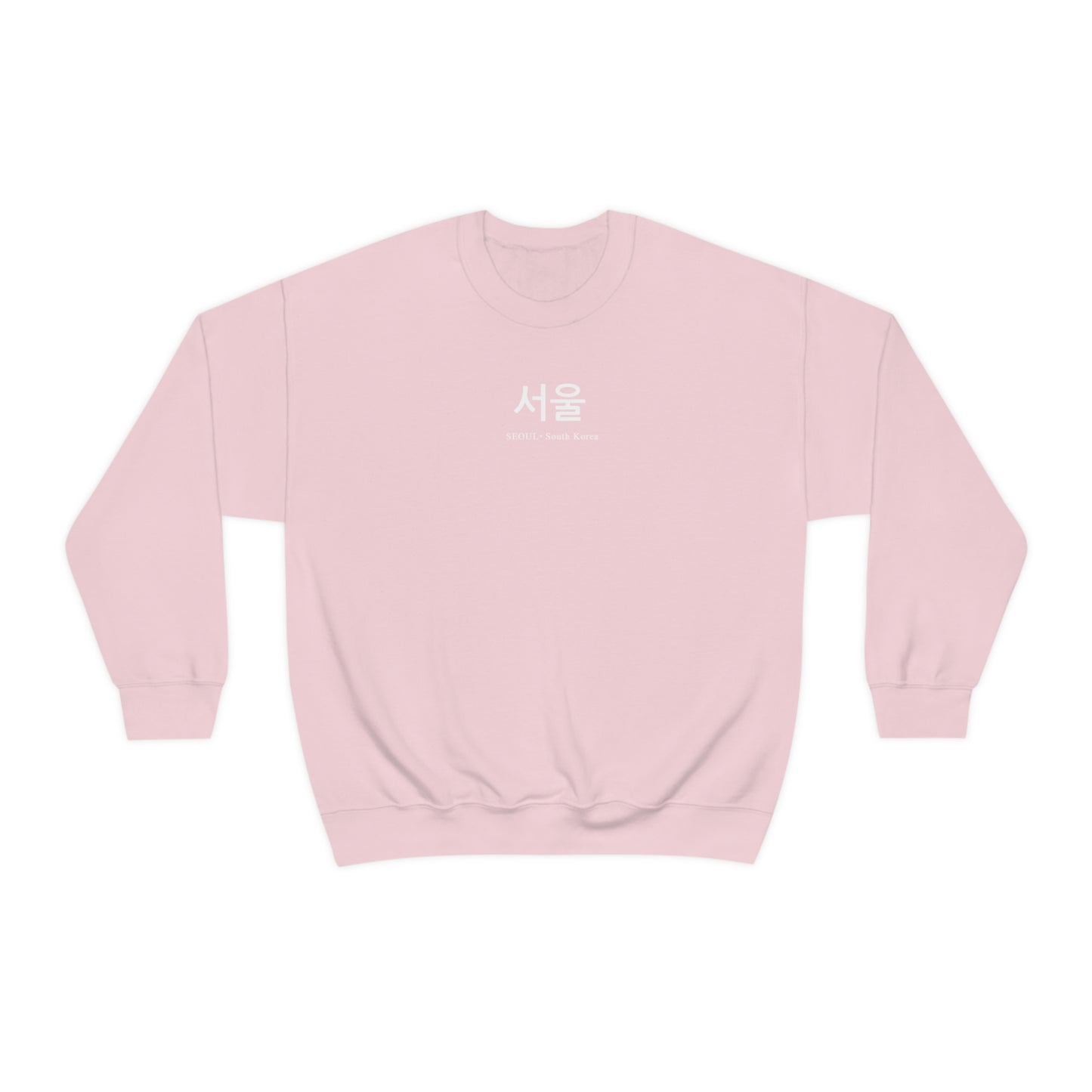 Seoul Sweatshirt Korean University Kawaii Style Kpop Oversize Cute City Aesthetic Gift Sweatshirt minimal minimalist Sweater crewneck