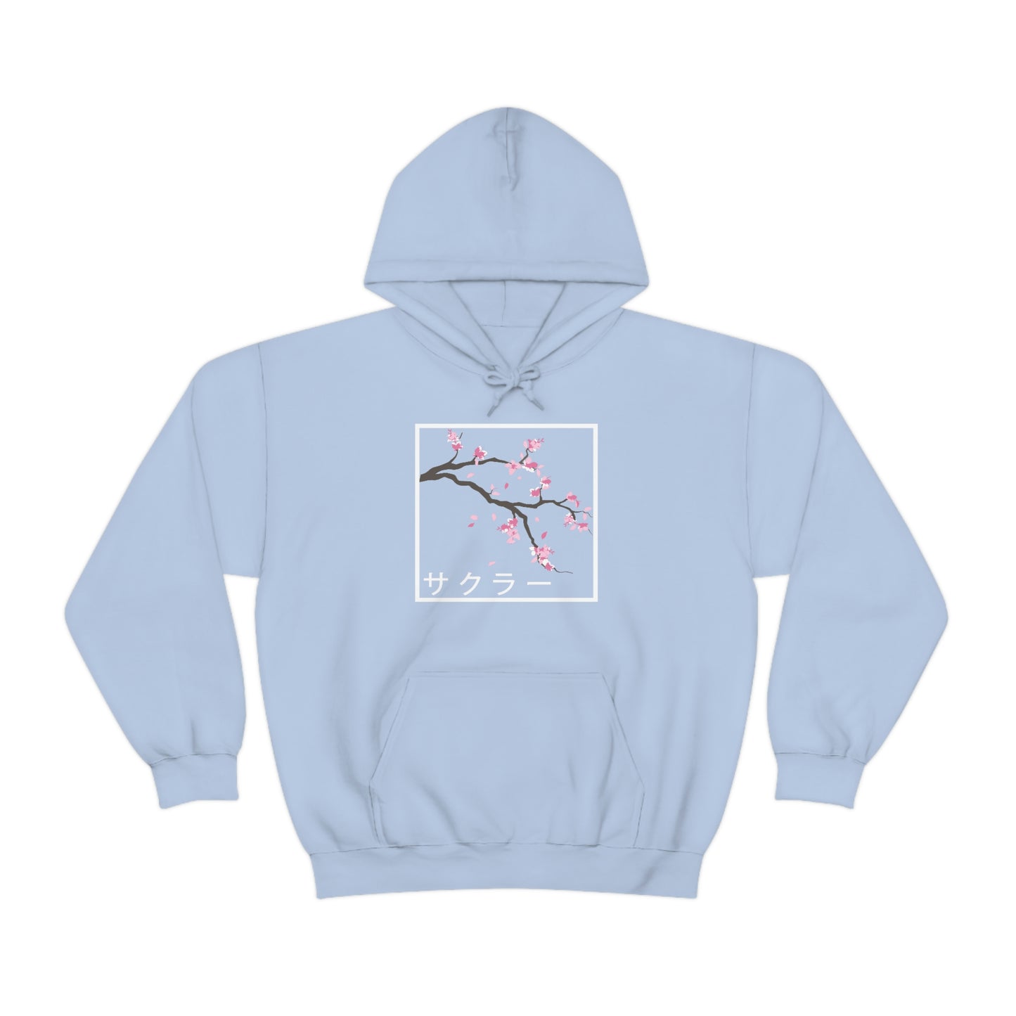 Sakura Artwork Hoodie Japanese Cherry Blossom Aesthetic Hoodie Cherry Blossoms sweatshirt hooded