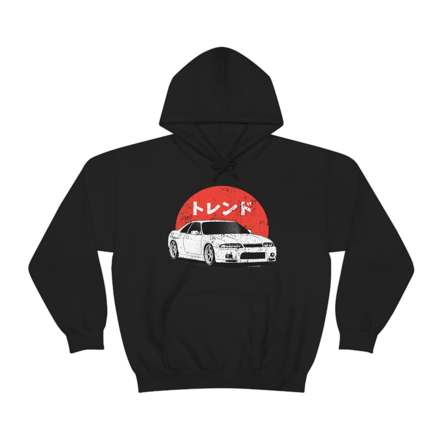 Japanese JDM Car Hoodie Anime Initial Hoodies Mazda RX7 Streetwear Pullover