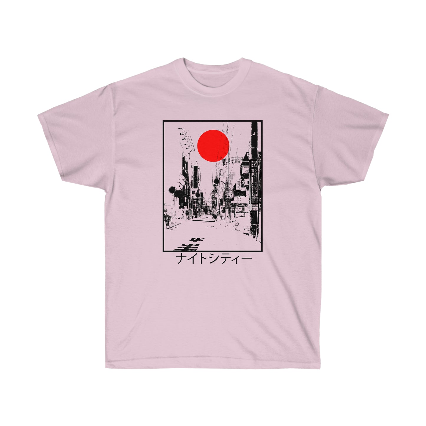Japanese Street T-Shirt Japanese Aesthetic, vapor wave shirt Pastel Synthwave tee, Japan Street Wear Grunge Clothing Retrofuturism