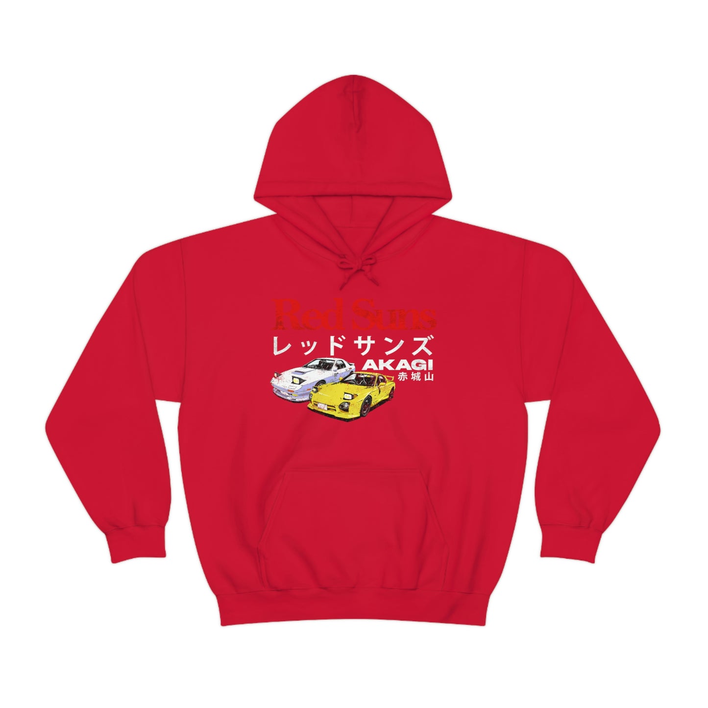 Akagis RedSuns hoodie JDM Racing Drifting Race D shirt