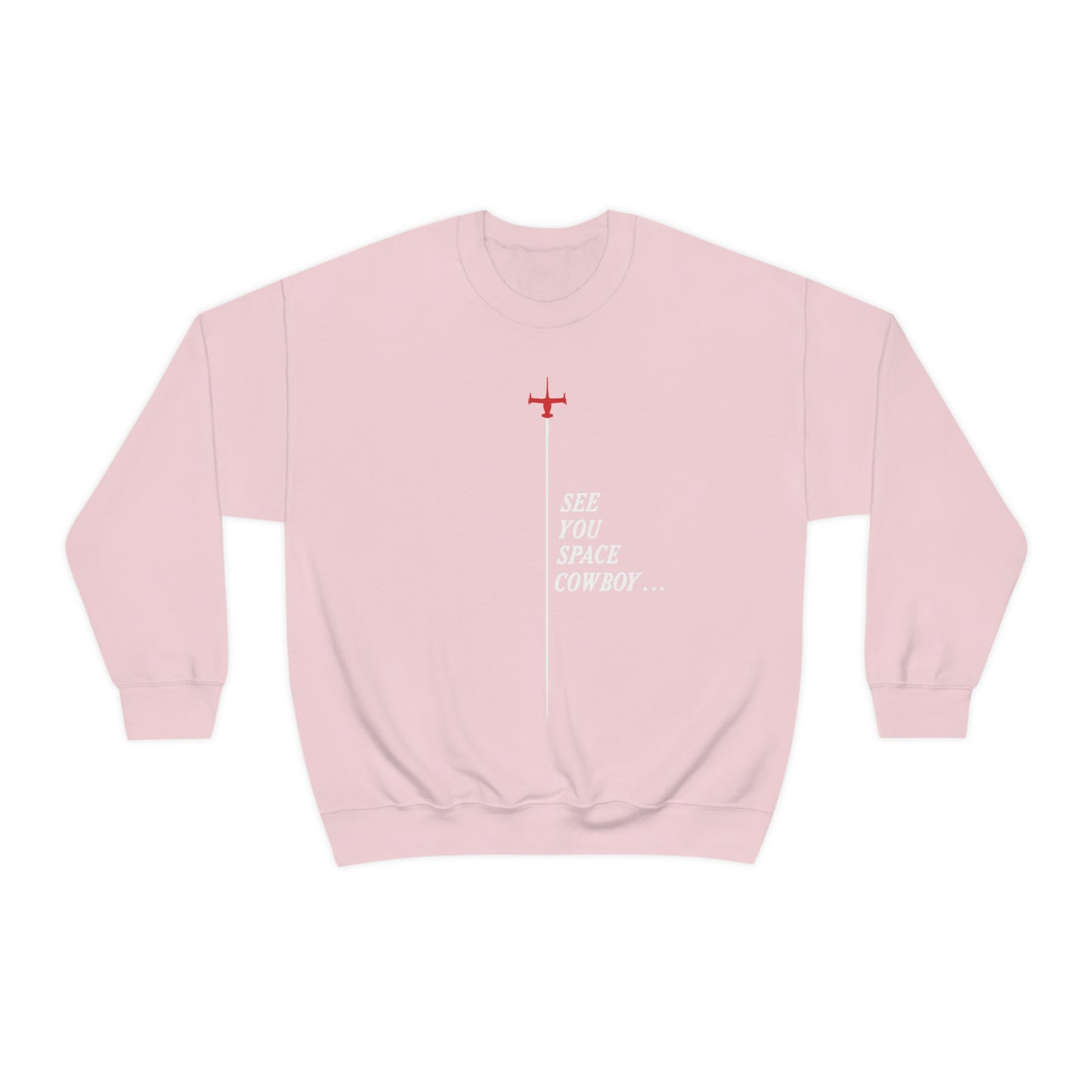 See you space sweatshirt crew neck