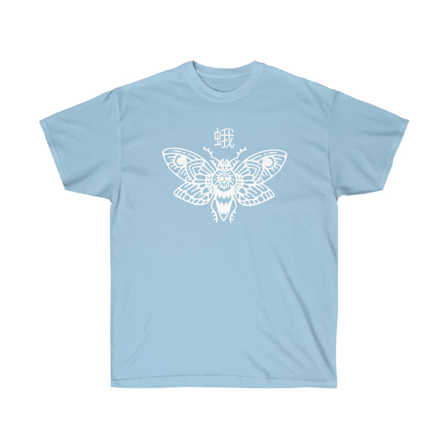 Death Moth shirt Alternative Clothing, Grunge T-shirt death J-Fashion Top Goth Japan Streetwear Edgy Clothes, Japanese Apparel Metal E-girl