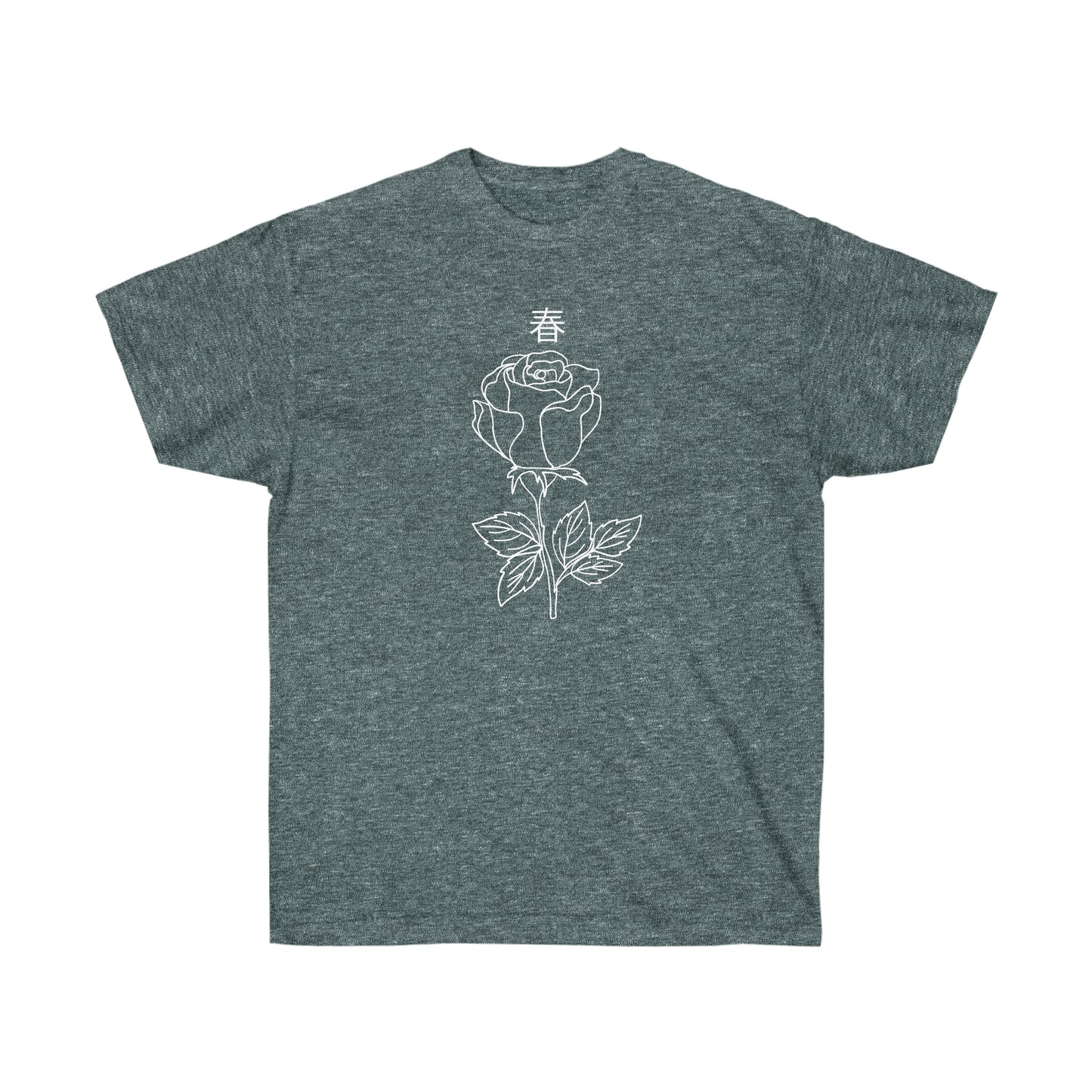 Bleeding Rose shirt Soft Grunge Minimal Aesthetic Shirt, Black Alternative Clothing, Edgy Outfit, Pastel Goth Gift, Emo, E-boy, E-girl Japan