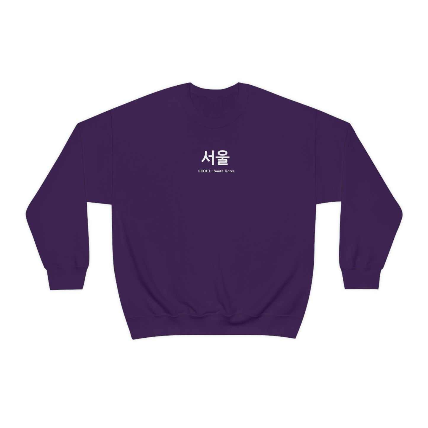Seoul Sweatshirt Korean University Kawaii Style Kpop Oversize Cute City Aesthetic Gift Sweatshirt minimal minimalist Sweater crewneck
