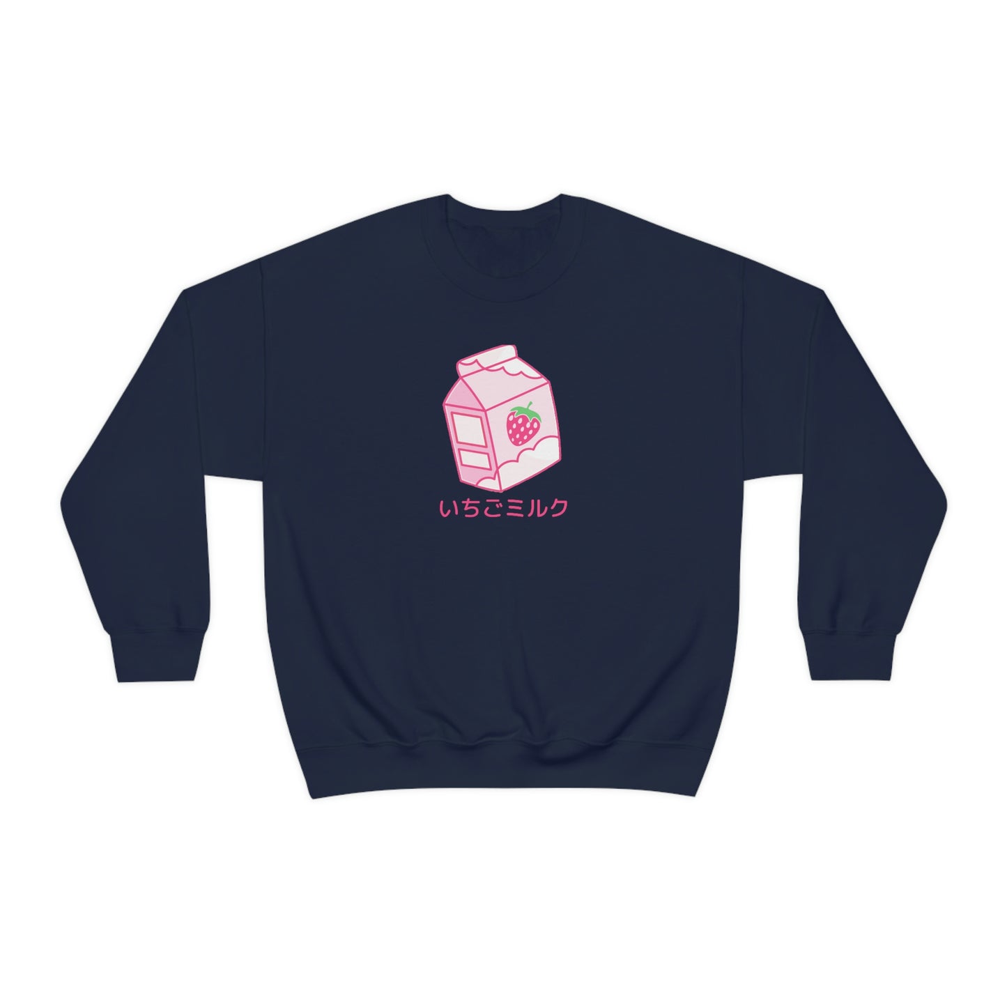 Strawberry Milk Sweatshirt Cute Gift Aesthetic Kawaii Clothing