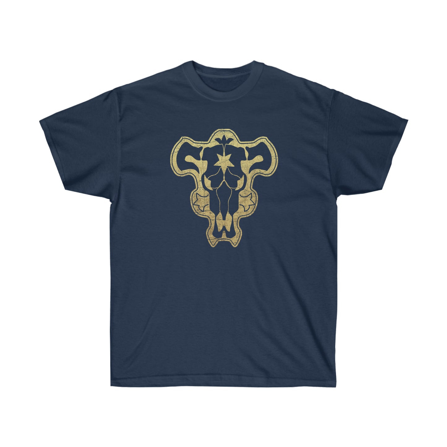 Black Bulls symbol shirt Squad Emblem t-shirt Black Clovers Yami Asta