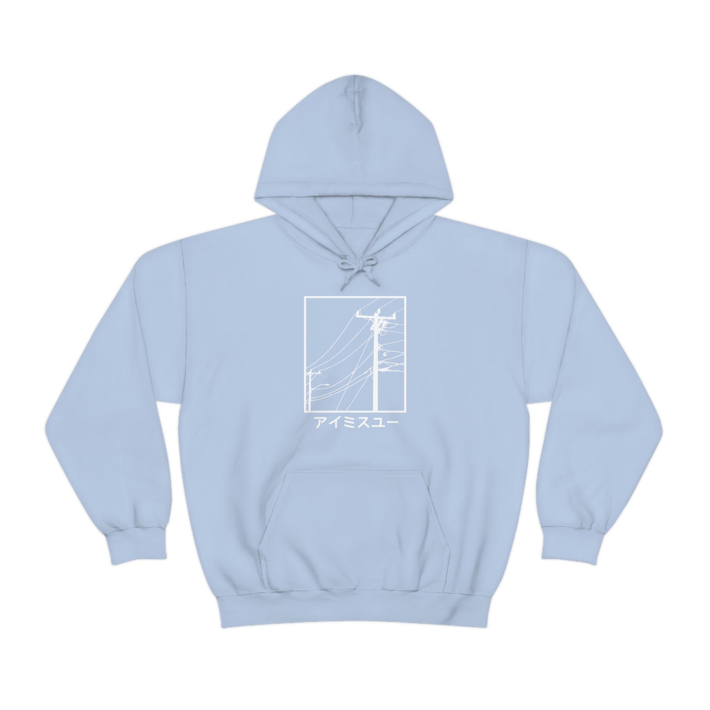 Aesthetic All Alone Powerlines Anime Manga shirt Japanese hoodie