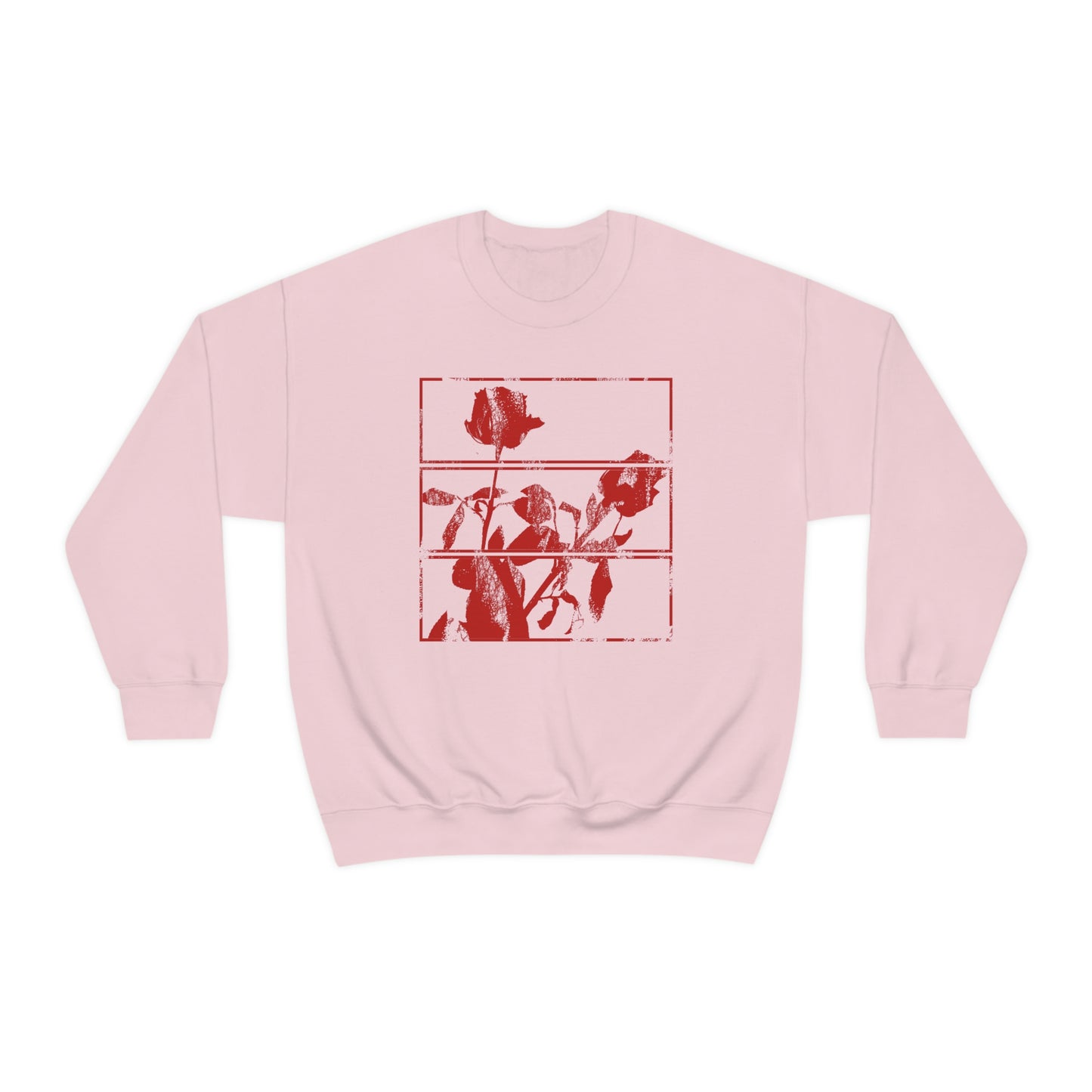 Red Roses sweatshirt Pastel Goth tee Gothic Soft Grunge Urban Streetwear Alternative Fashion japanese sweater Minimalist Street Wear Japan