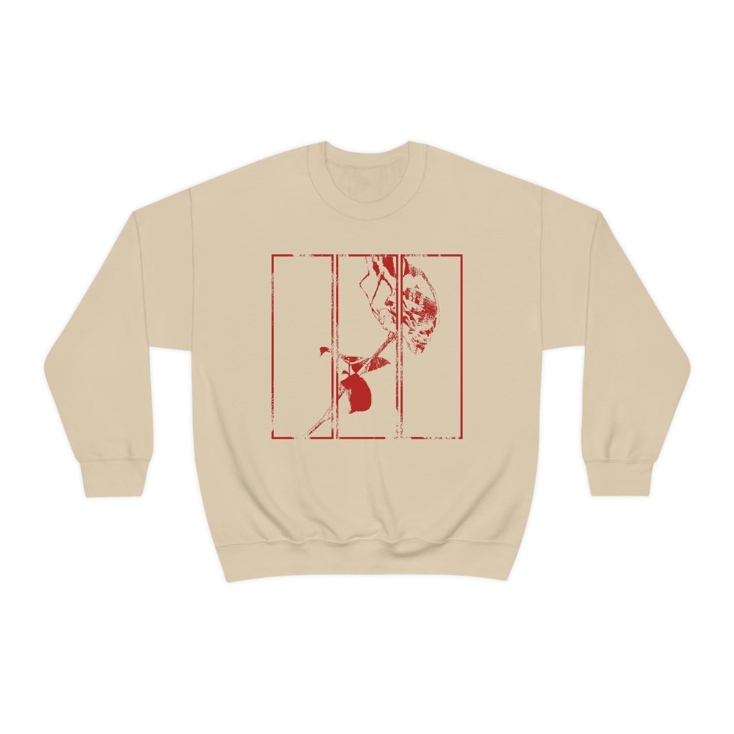 Dead Roses sweatshirt Fire Alternative Clothing Gothic Grunge Clothes Pastel Goth Tee Edgy Clothes E-Girl E-boy Emo Red Roses streetwear