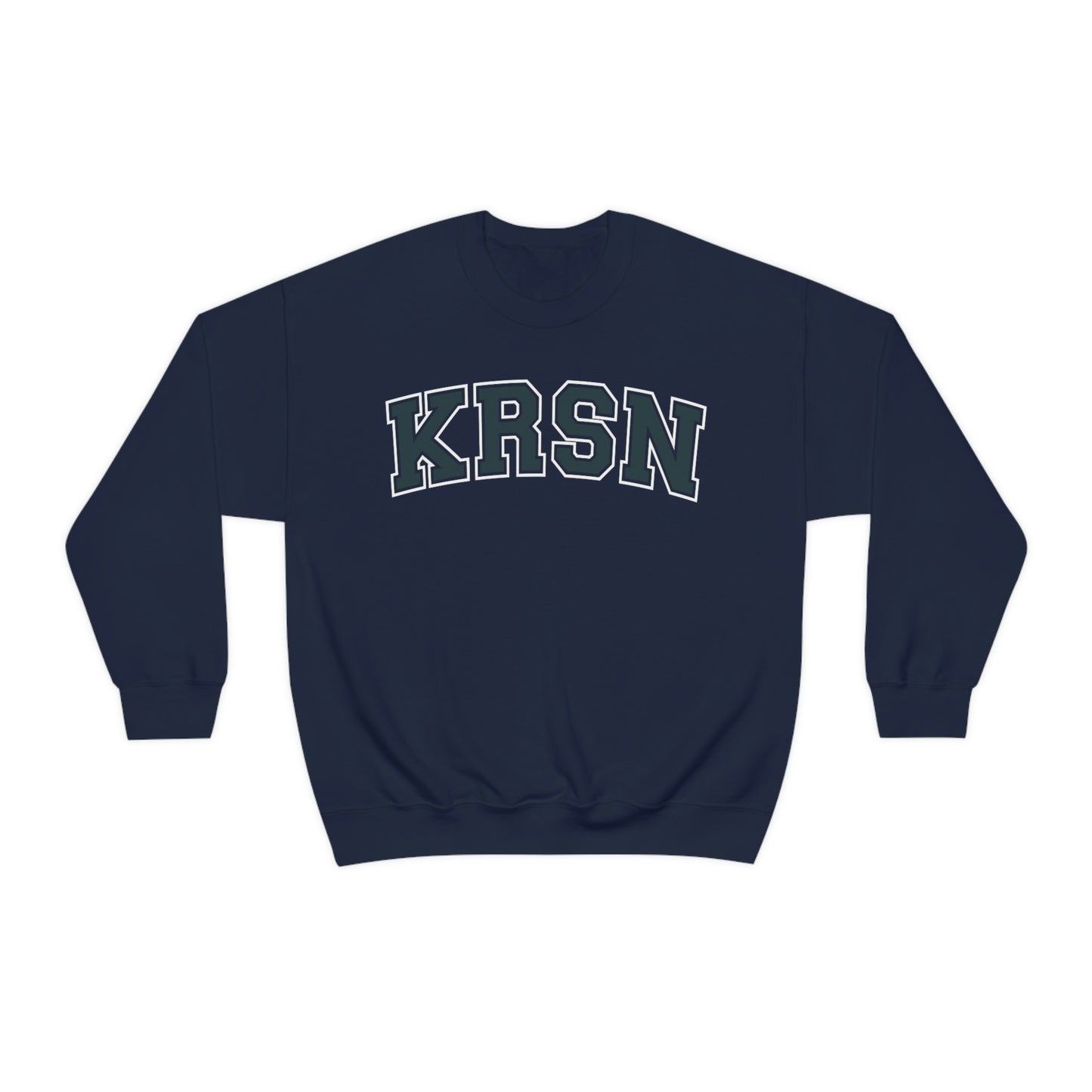 KRSN Crewneck Sweatshirt Volleyball College Nekomas KRSN High Volleyball Club FLY Karasuns