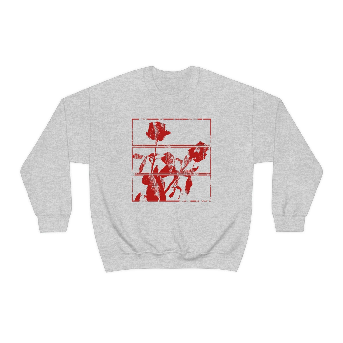 Red Roses sweatshirt Pastel Goth tee Gothic Soft Grunge Urban Streetwear Alternative Fashion japanese sweater Minimalist Street Wear Japan