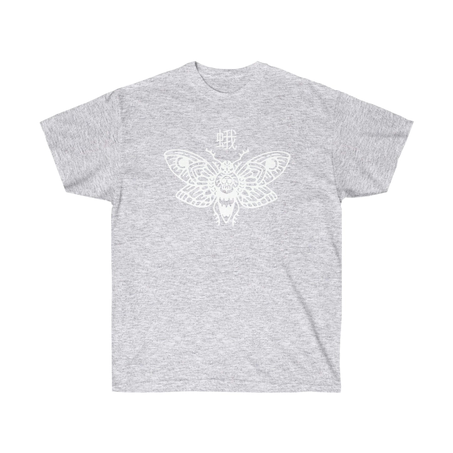 Death Moth shirt Alternative Clothing, Grunge T-shirt death J-Fashion Top Goth Japan Streetwear Edgy Clothes, Japanese Apparel Metal E-girl