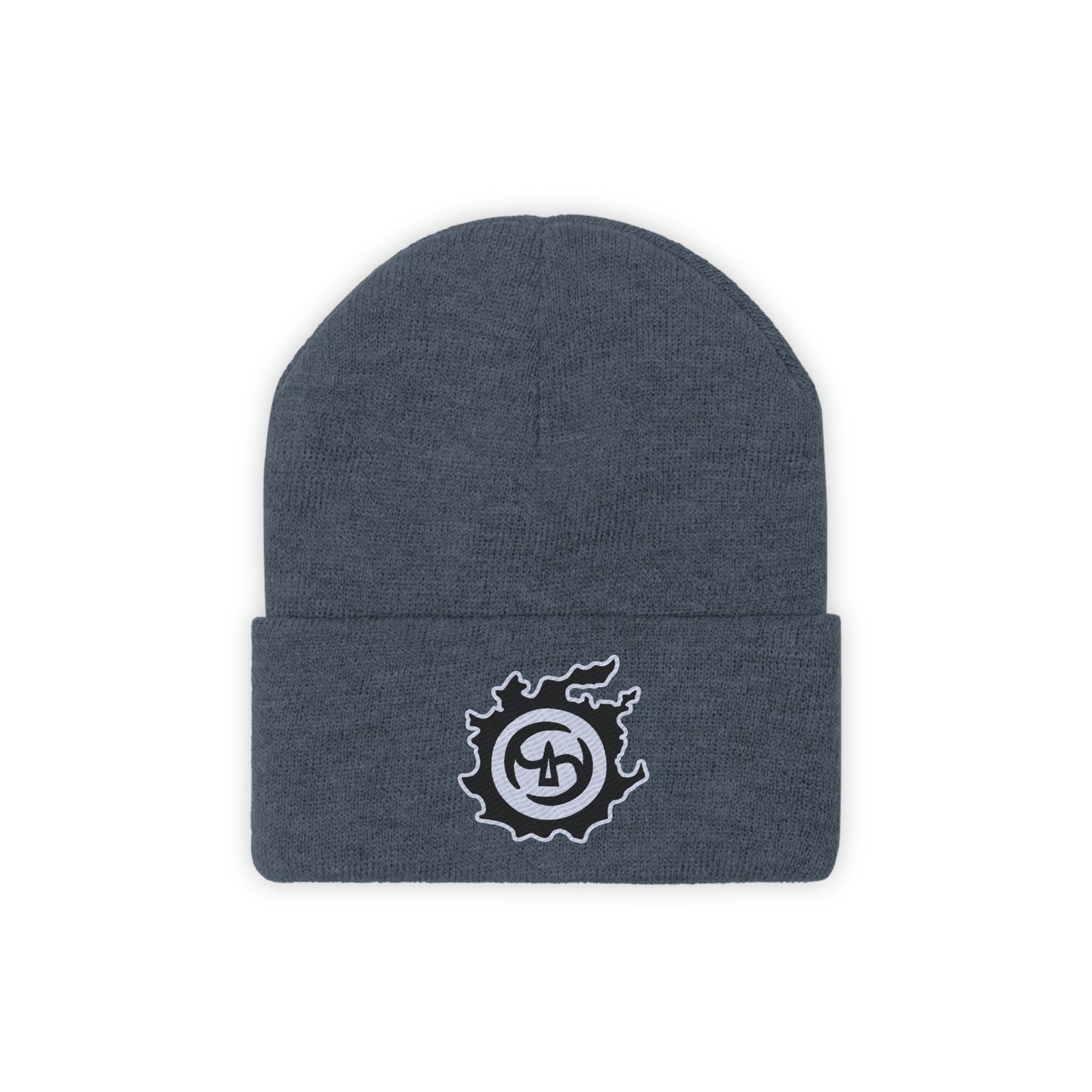 FF XIV SAM Job Icon Embroidered Beanie Embroiderry