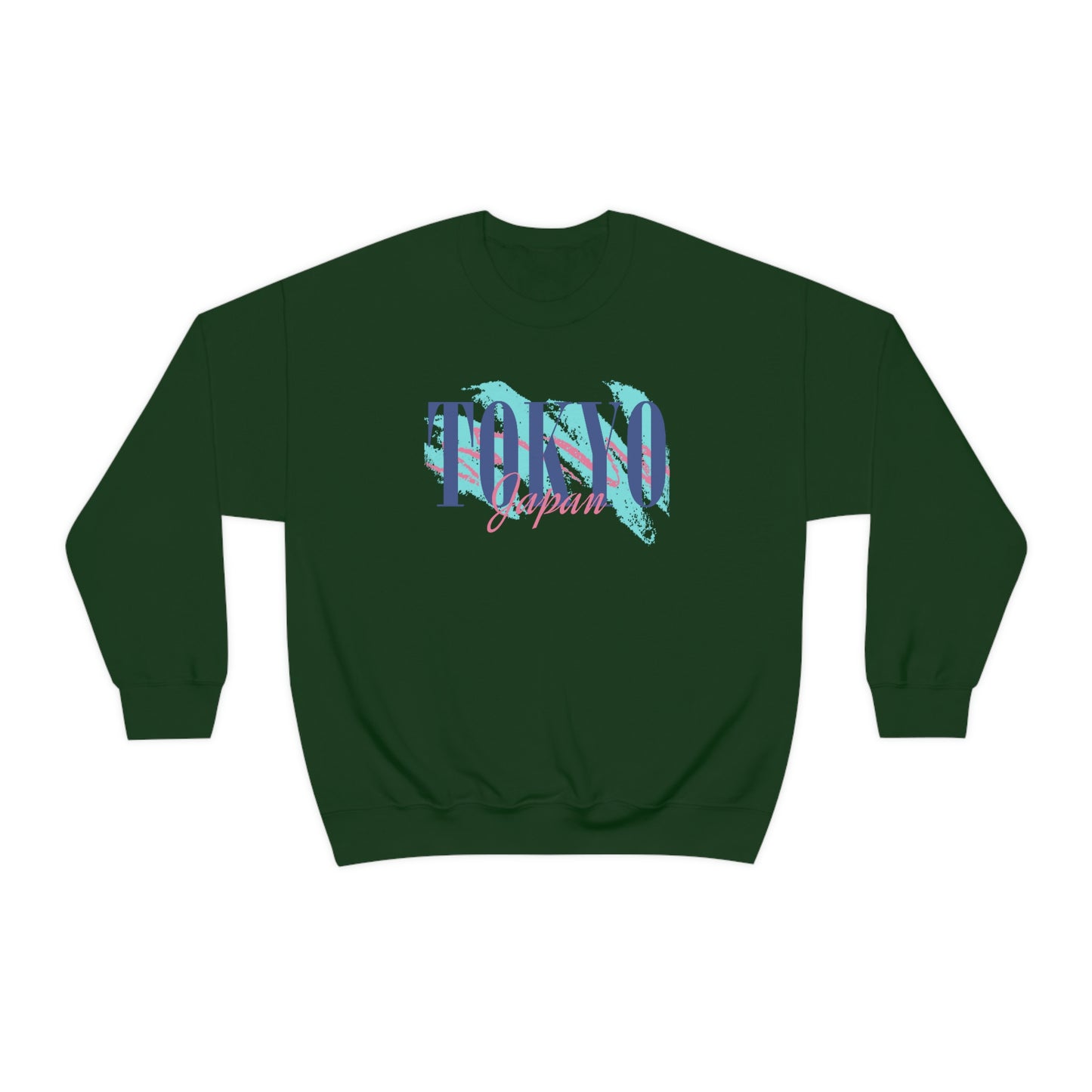 Tokyo Signature Sweatshirt Tokyo Japan Crewneck Retro Style Sweatshirt Vintage Inspired Sweater