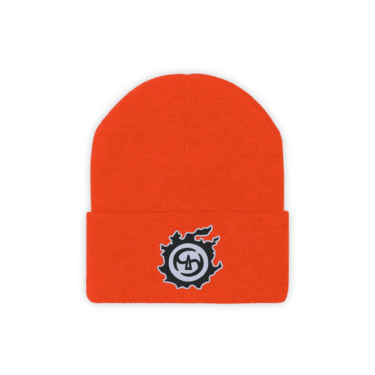 FF XIV SAM Job Icon Embroidered Beanie Embroiderry