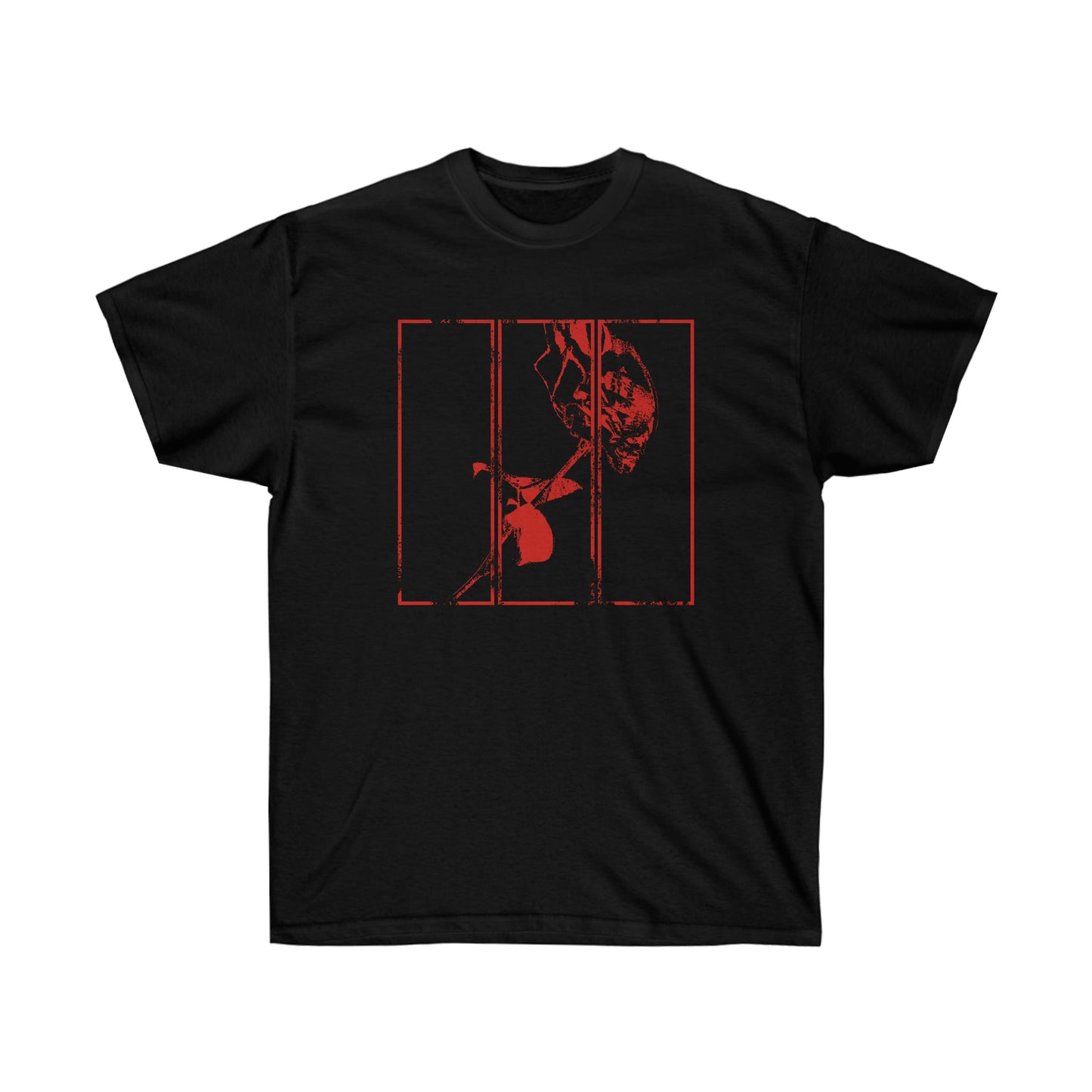 Dead Roses shirt Fire Alternative Clothing Gothic Grunge Clothes Pastel Goth Tee Edgy Clothes E-Girl E-boy Emo Red Roses streetwear