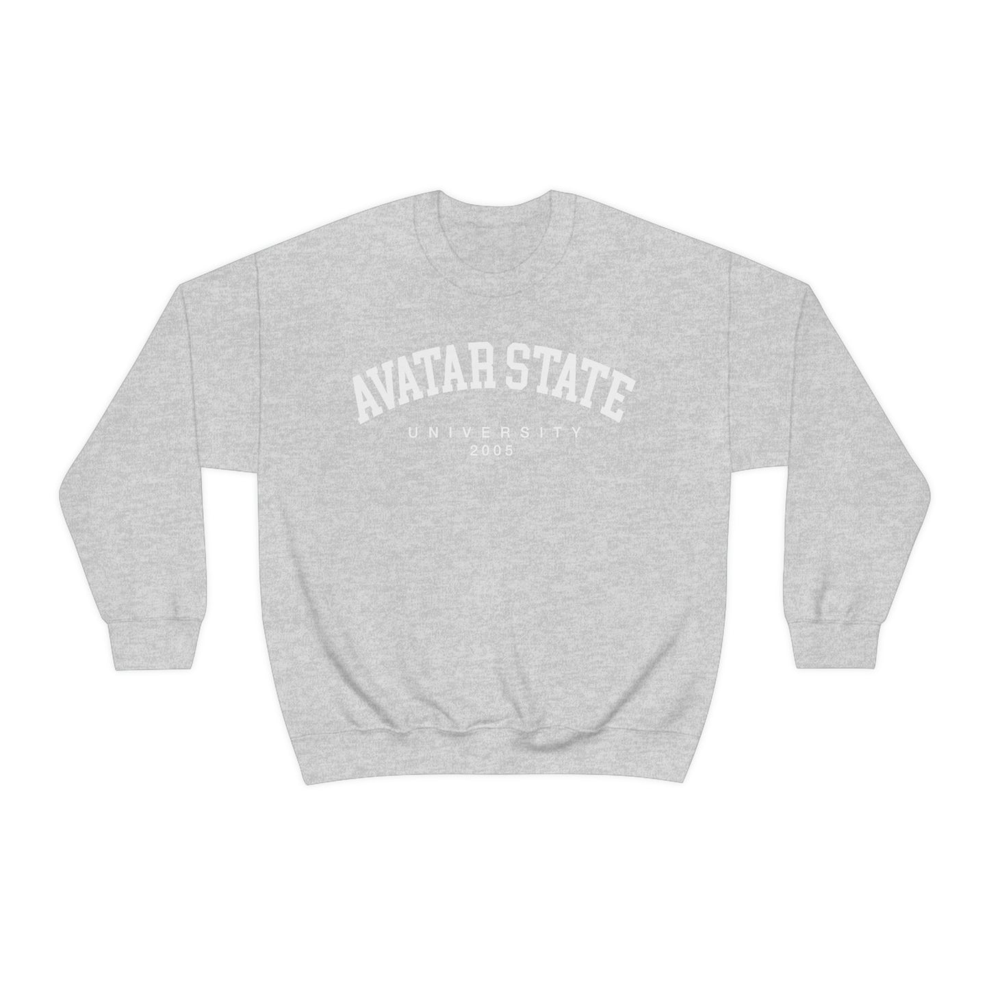 Avatars State University Crewneck Sweatshirt Oversized Anime Pullover Unisex Sweatshirt est 2005