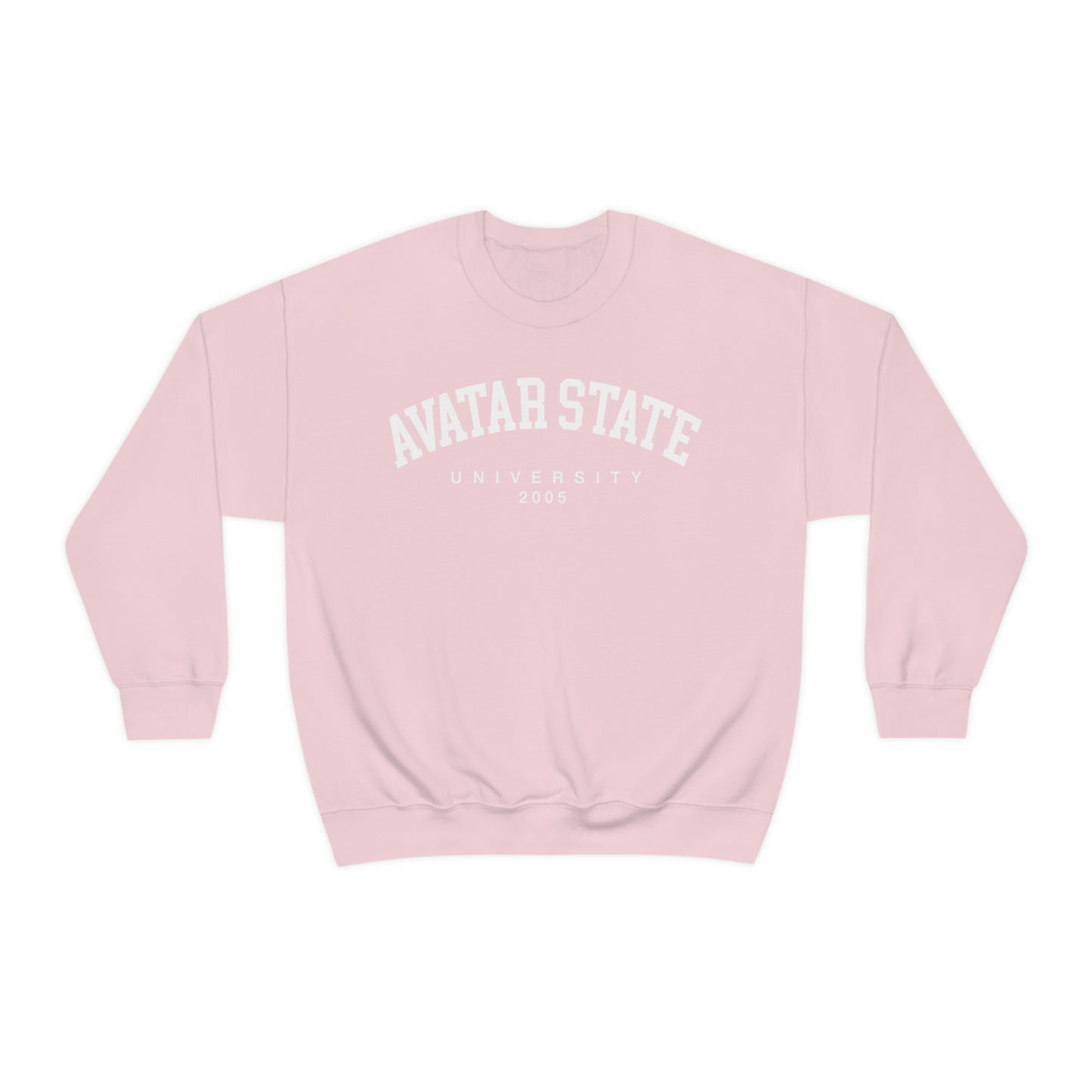 Avatars State University Crewneck Sweatshirt Oversized Anime Pullover Unisex Sweatshirt est 2005