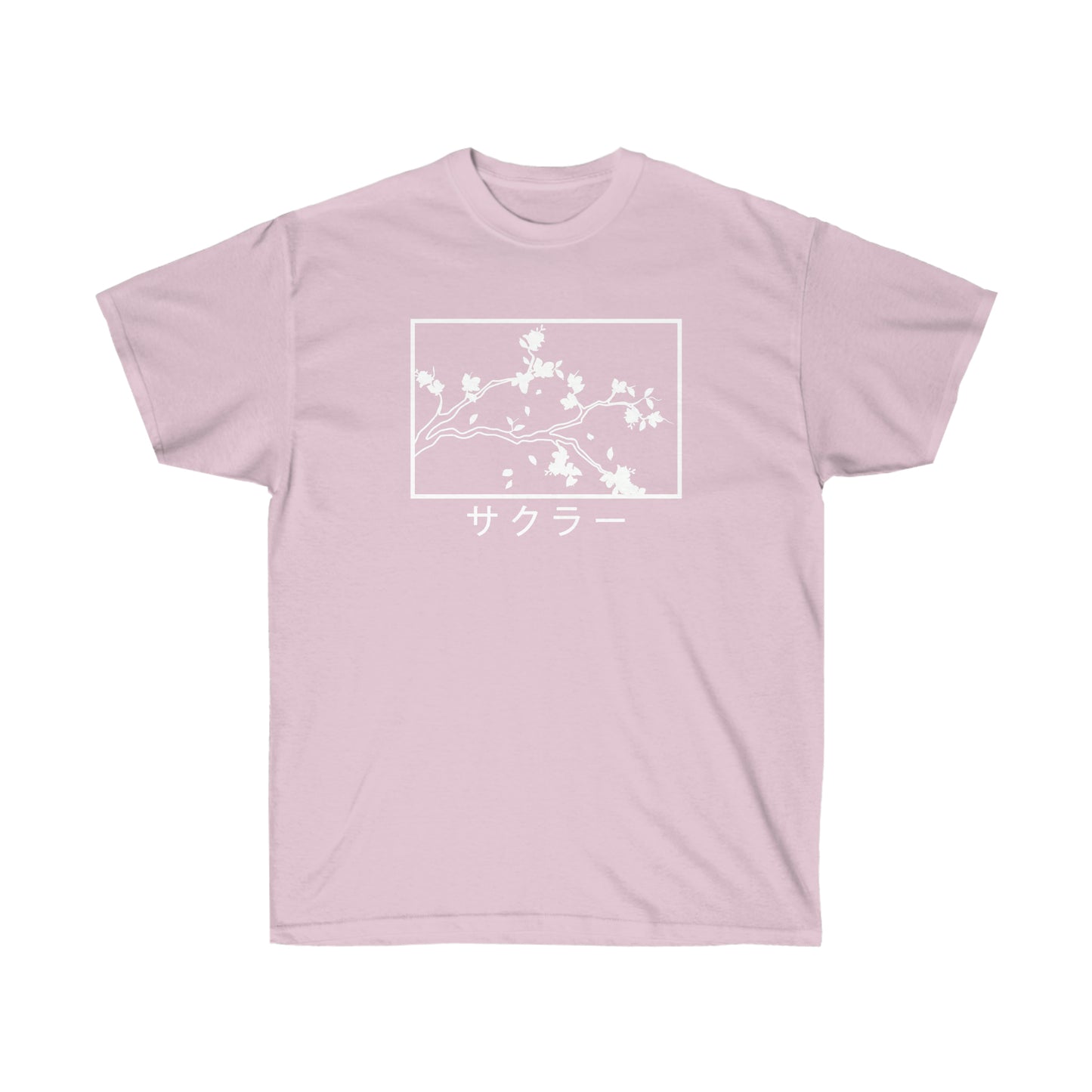 Sakura aesthetic shirt minimal minimalist Japan t-shirt