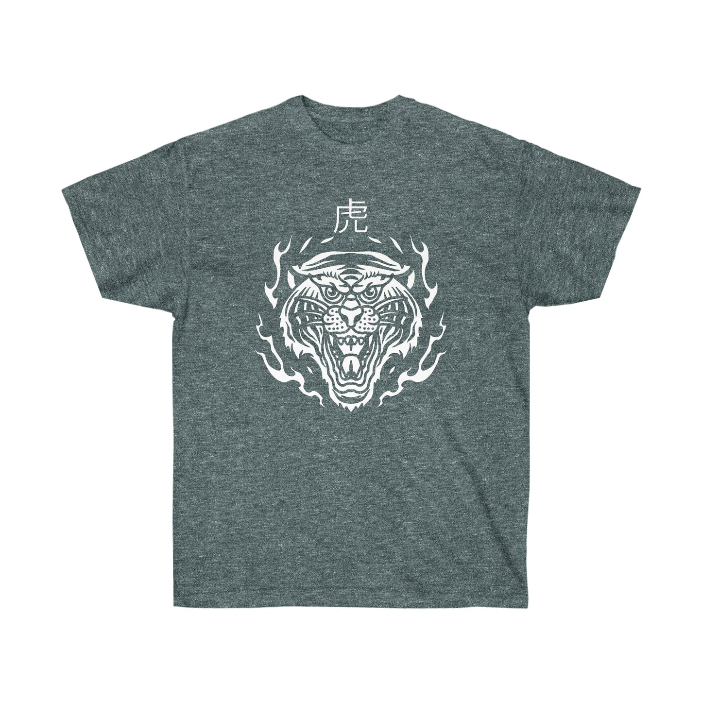 Tiger shirt Goth Tattoo tee Alternative Clothing, Grunge T-shirt death J-Fashion Top, Japan Streetwear, Edgy Japanese Apparel Metal E-girl