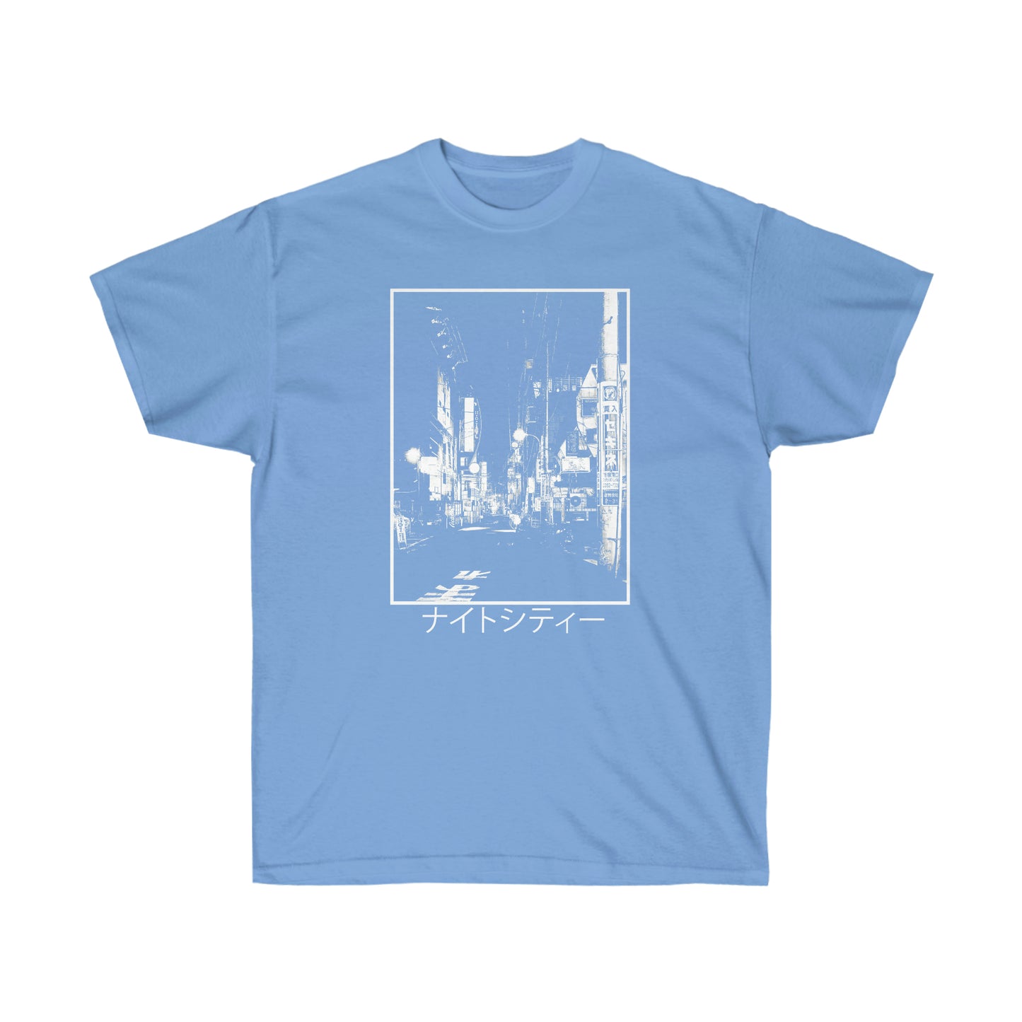 Endless Nights Edgy shirt Japanese Aesthetic Tshirt, Japan Streetwear, Tumblr Clothing, Grunge Clothes, Kanji Night Street Art , Anime Gift