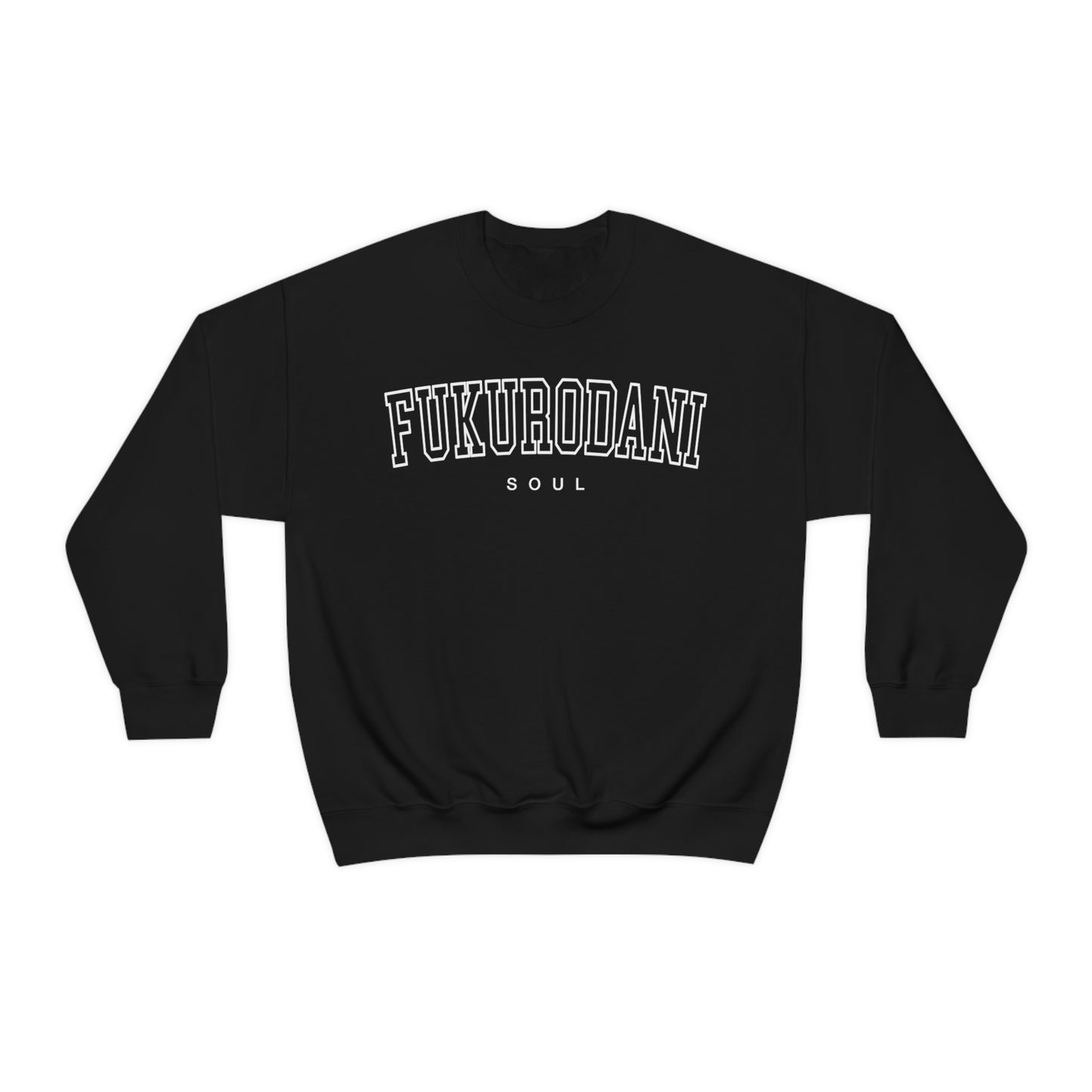 Fukurodanis Slogan Sweatshirt Crew neck Varsity sweatshirt jumper pullover Minimal Anime College Otaku School