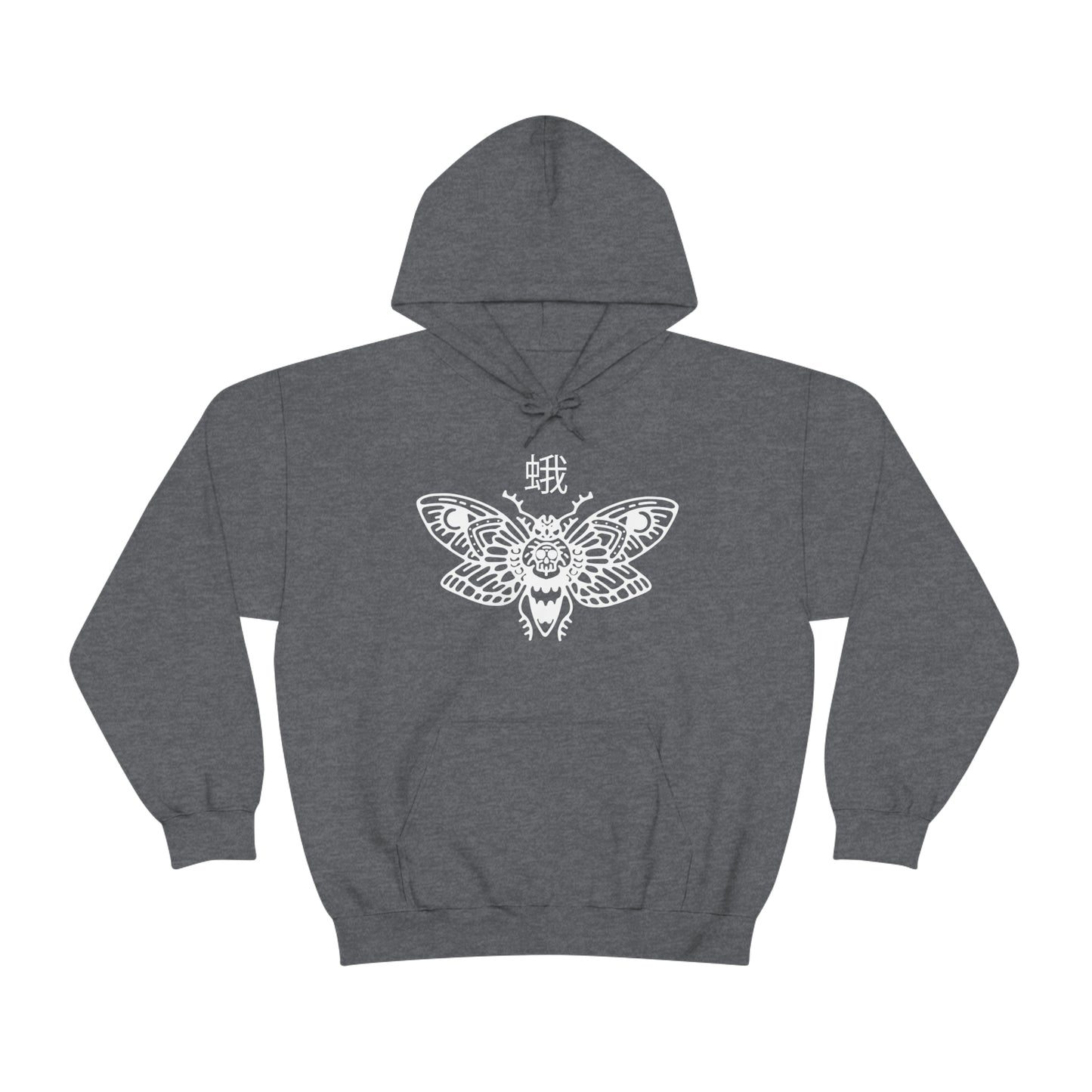 Death Moth hoodie Alternative Clothing, Grunge shirt death J-Fashion Goth Japan Streetwear Edgy Clothes, Japanese Apparel Metal E-girl