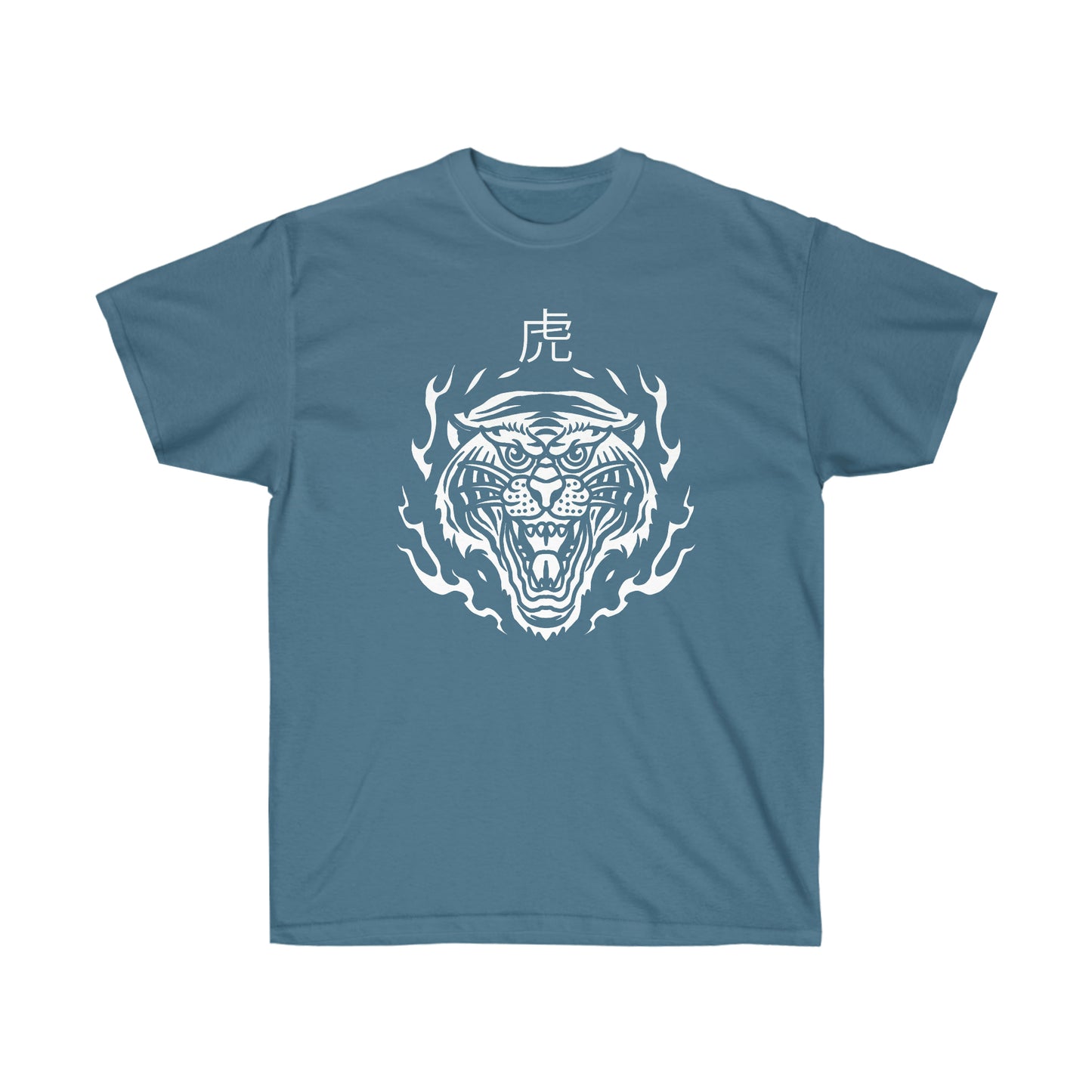 Tiger shirt Goth Tattoo tee Alternative Clothing, Grunge T-shirt death J-Fashion Top, Japan Streetwear, Edgy Japanese Apparel Metal E-girl