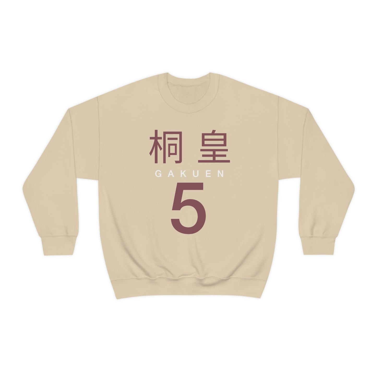 Gaken Team Crewneck Sweatshirt Basketball College High Club