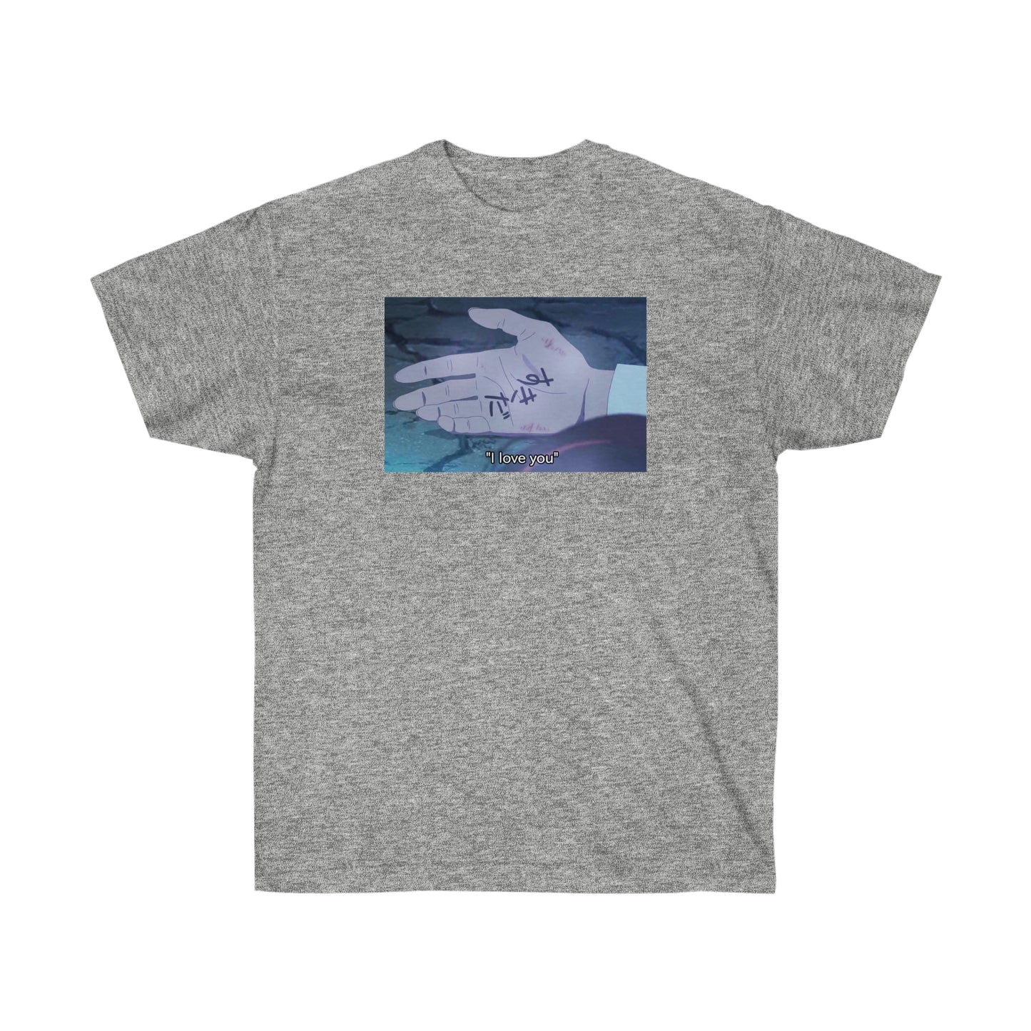 I Love You shirt aesthetic | Kimi wa T-Shirt Shirt | tumblr anime shirt | anime t shirt anime clothing kimi no your name "I Love You"