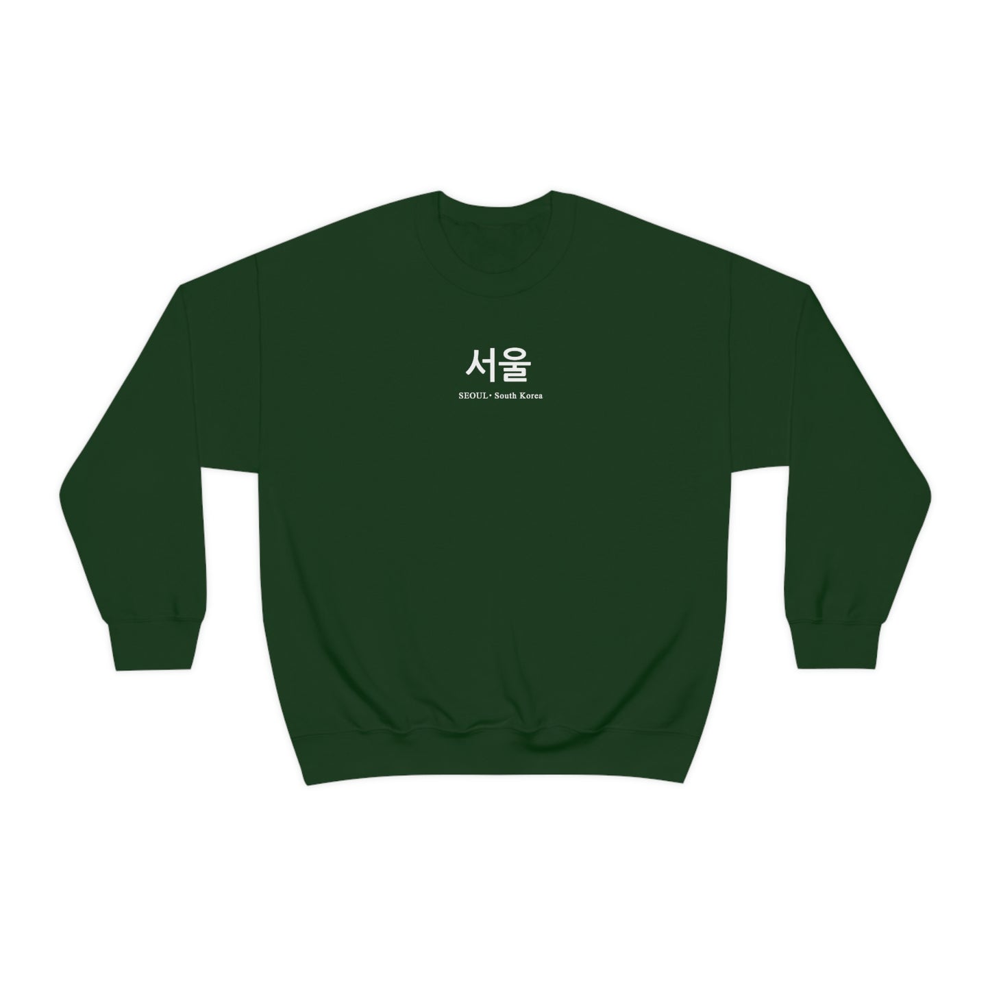 Seoul Sweatshirt Korean University Kawaii Style Kpop Oversize Cute City Aesthetic Gift Sweatshirt minimal minimalist Sweater crewneck