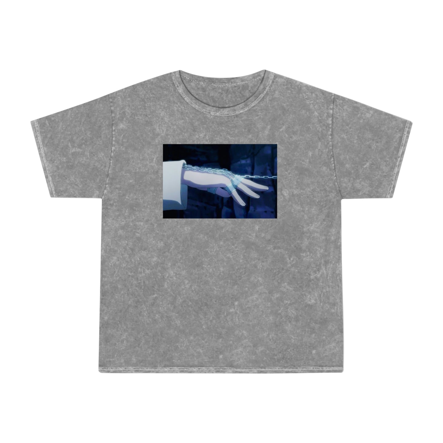 Kurapikas chains shirt Acid minderal wash vintage t-shirt