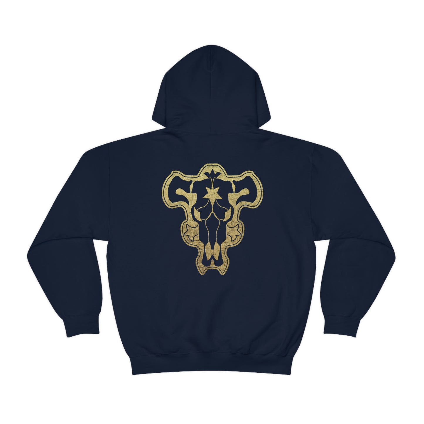 Black Bulls Squad Emblem Hoodie Clovers Sweatshirt Yamis Astas Magic Knights Team Anime Manga shirt Cosplay Otaku xl hoodies