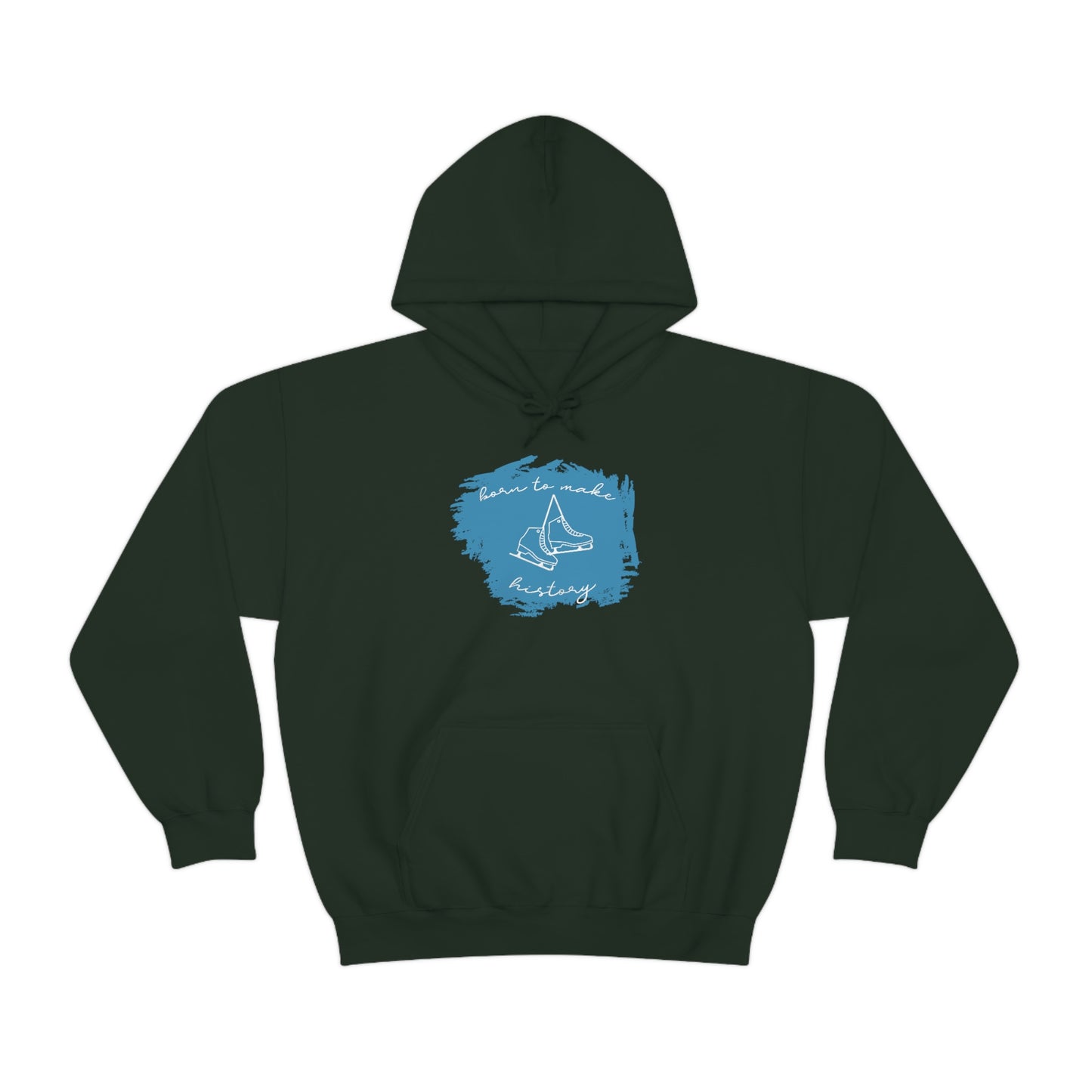 Born To Make History Hoodie Ice Skate Anime Sweater Jumper V2