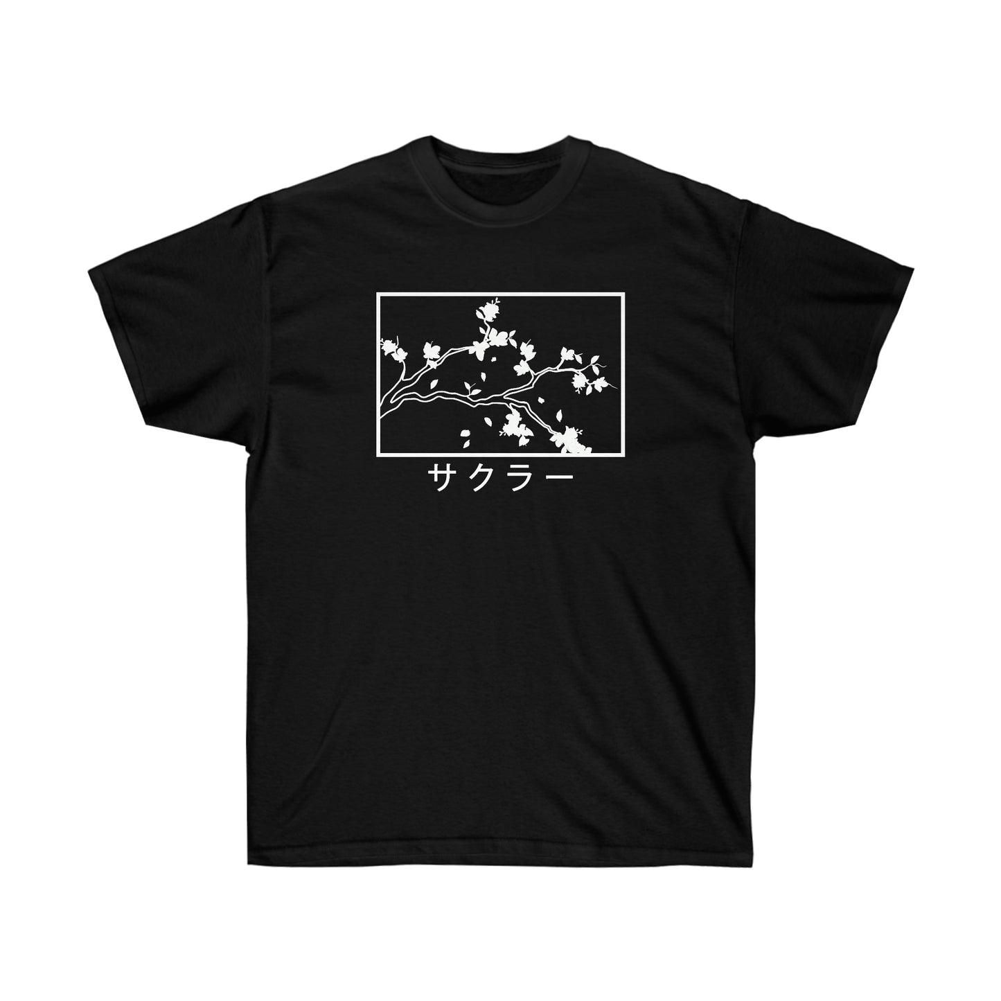 Sakura aesthetic shirt minimal minimalist Japan t-shirt