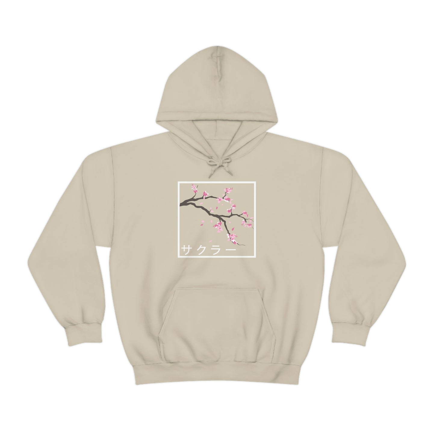 Sakura Artwork Hoodie Japanese Cherry Blossom Aesthetic Hoodie Cherry Blossoms sweatshirt hooded