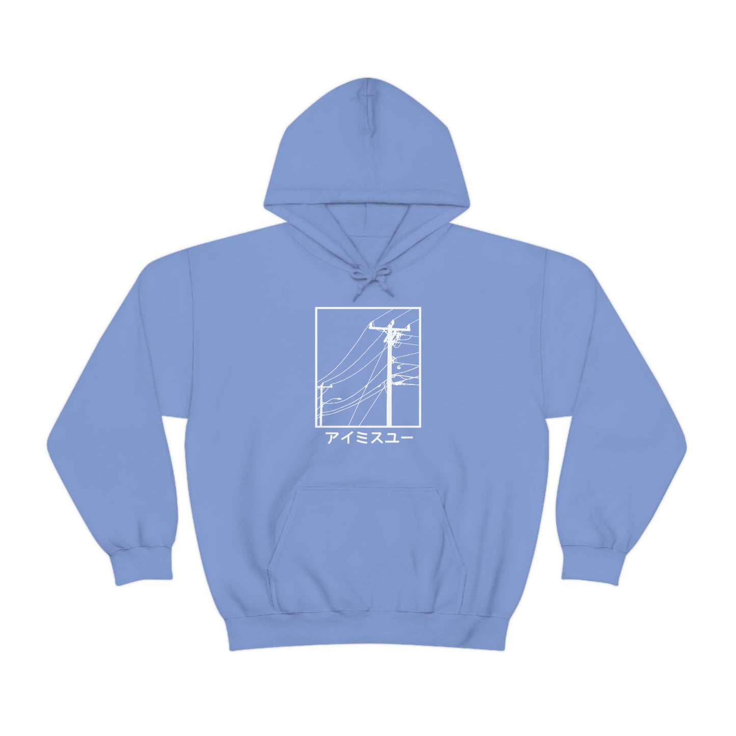 Aesthetic All Alone Powerlines Anime Manga shirt Japanese hoodie