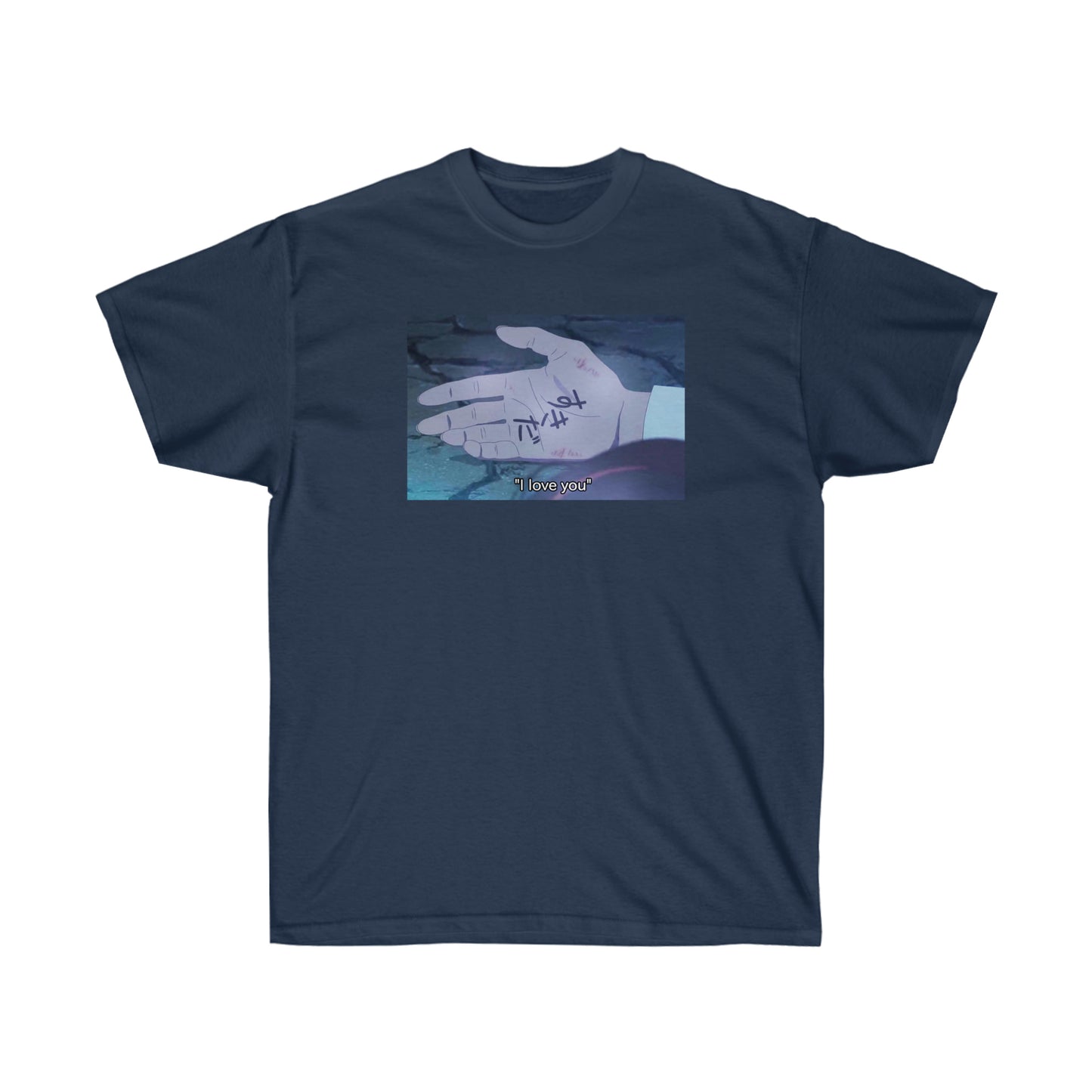 I Love You shirt aesthetic | Kimi wa T-Shirt Shirt | tumblr anime shirt | anime t shirt anime clothing kimi no your name "I Love You"