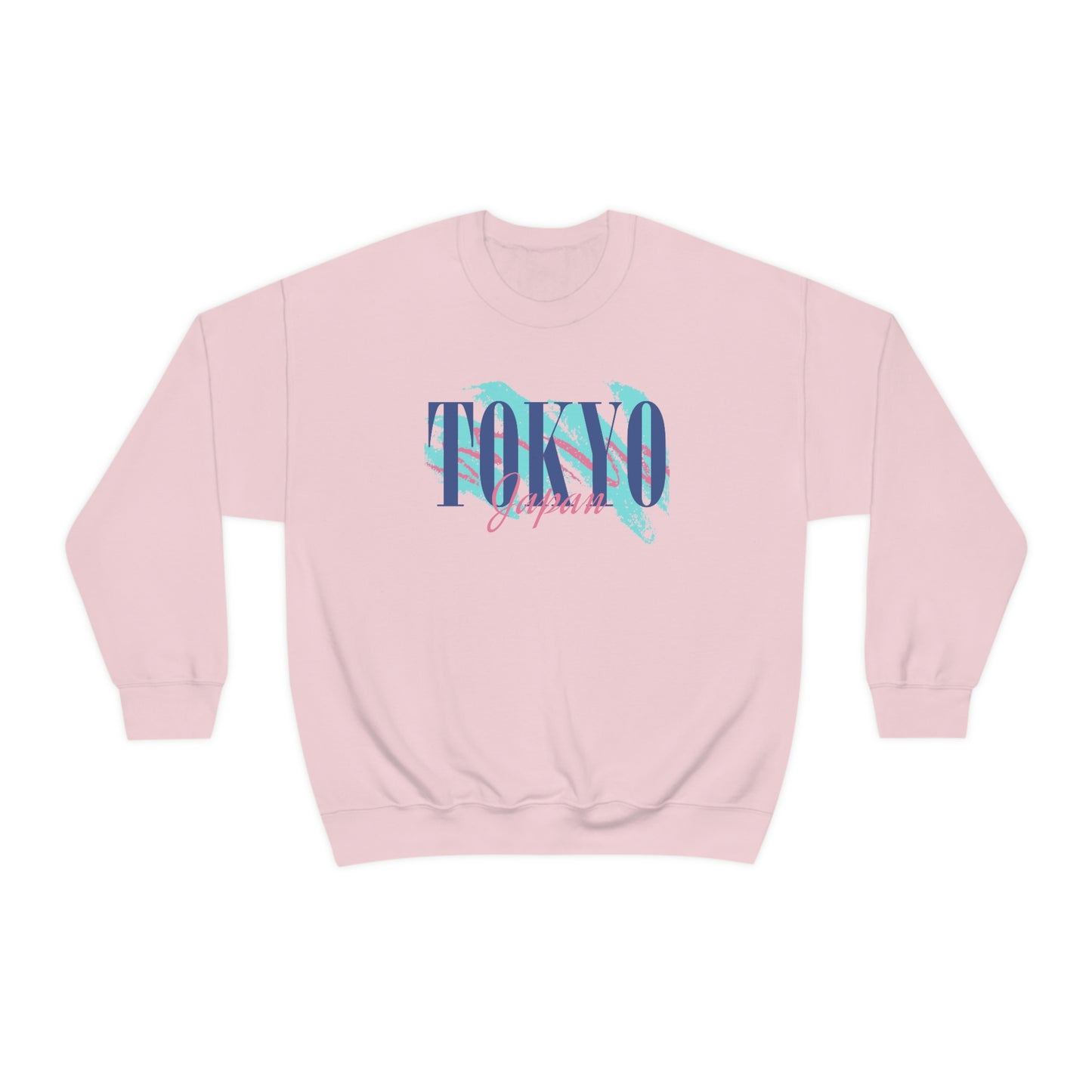 Tokyo Signature Sweatshirt Tokyo Japan Crewneck Retro Style Sweatshirt Vintage Inspired Sweater