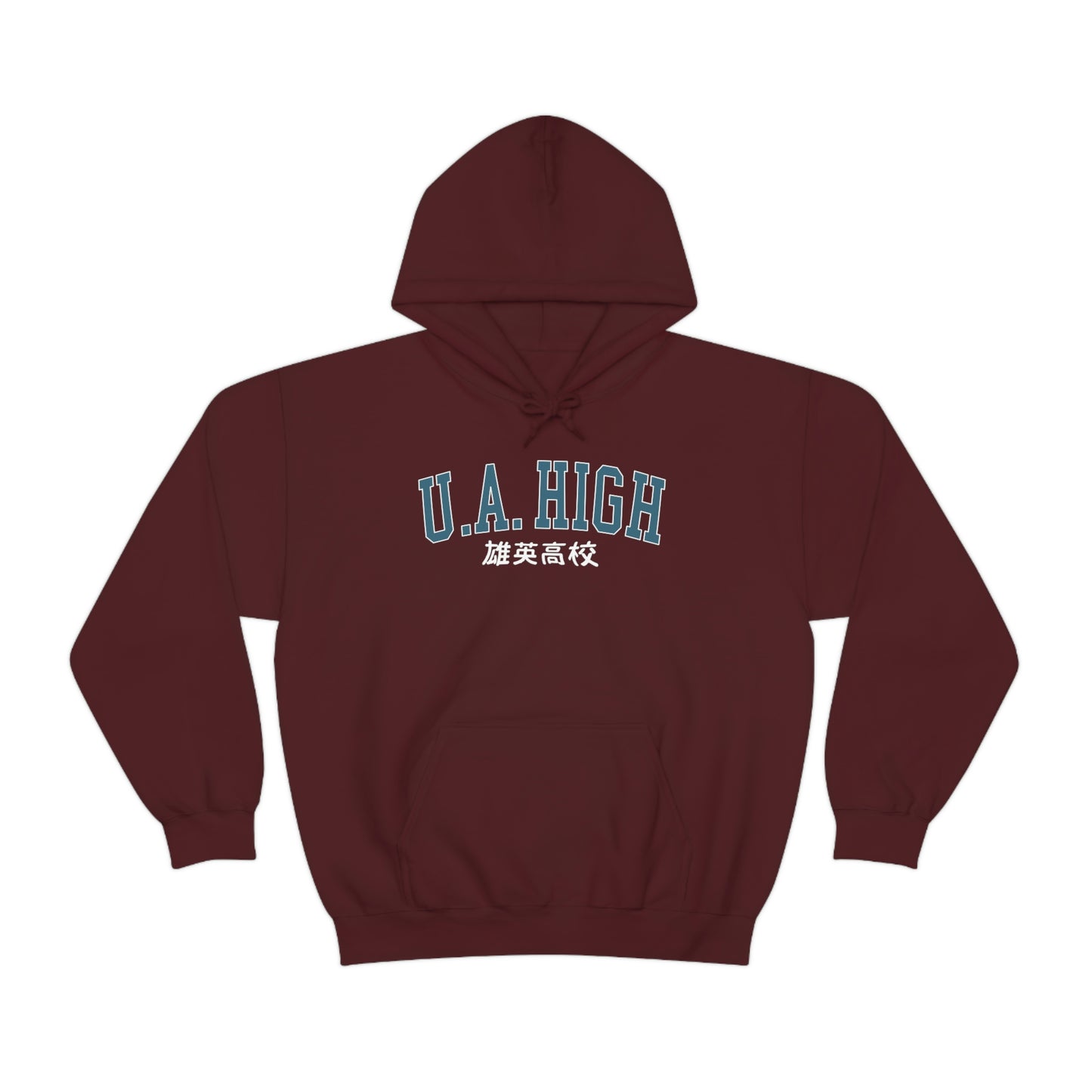 U A High Boku Academia Hoodie, My Hero Hoodies Minimal Anime Merch