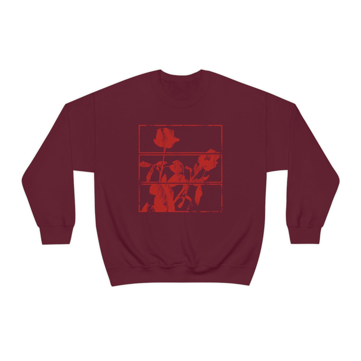 Red Roses sweatshirt Pastel Goth tee Gothic Soft Grunge Urban Streetwear Alternative Fashion japanese sweater Minimalist Street Wear Japan